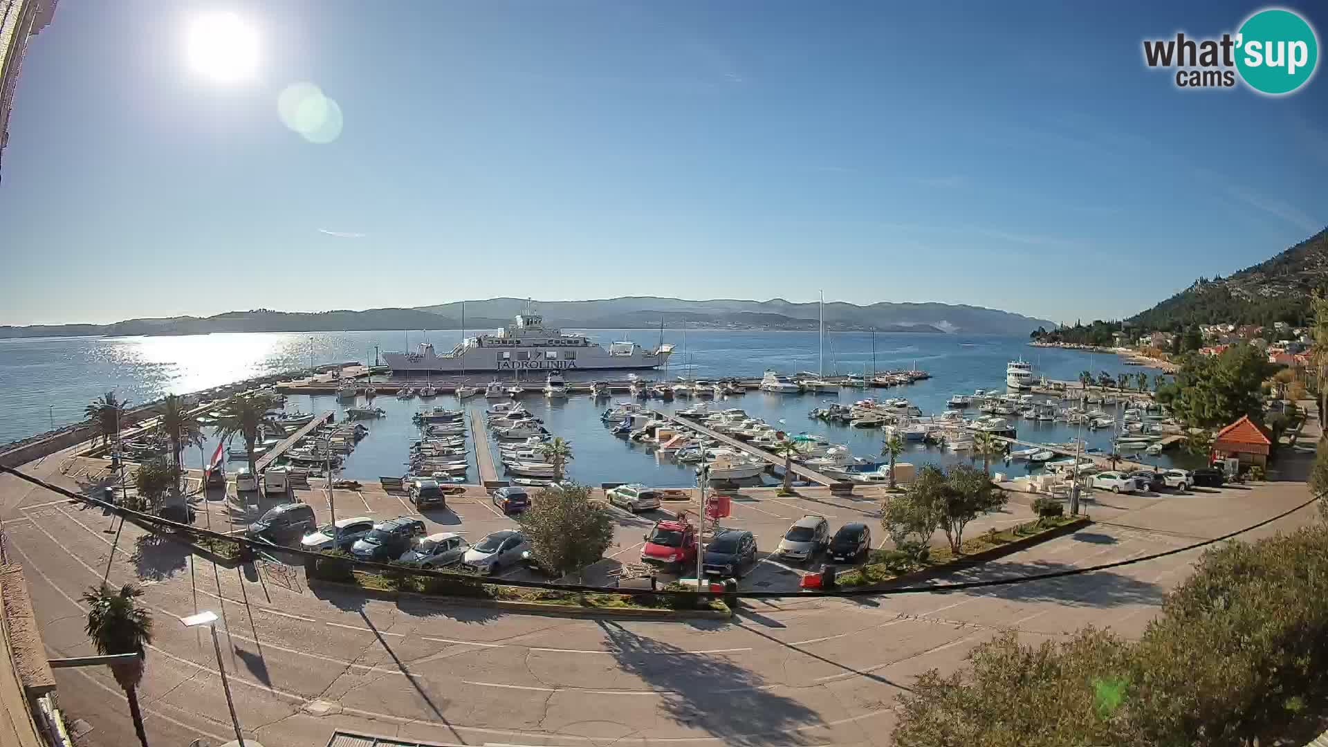 Webcam Sabbioncello Riva – Traghetto per Curzola in diretta