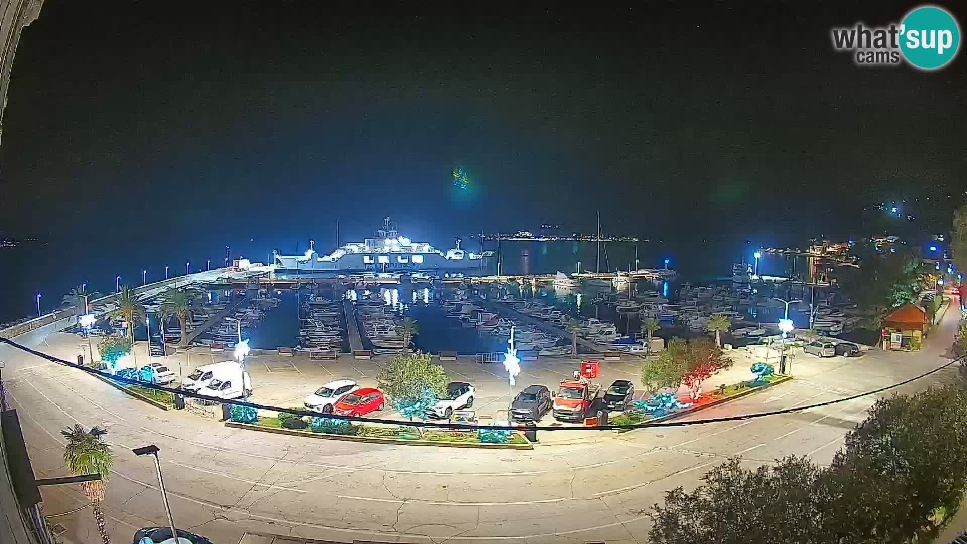 Webcam Orebić Riva – Ferry to Korčula Live