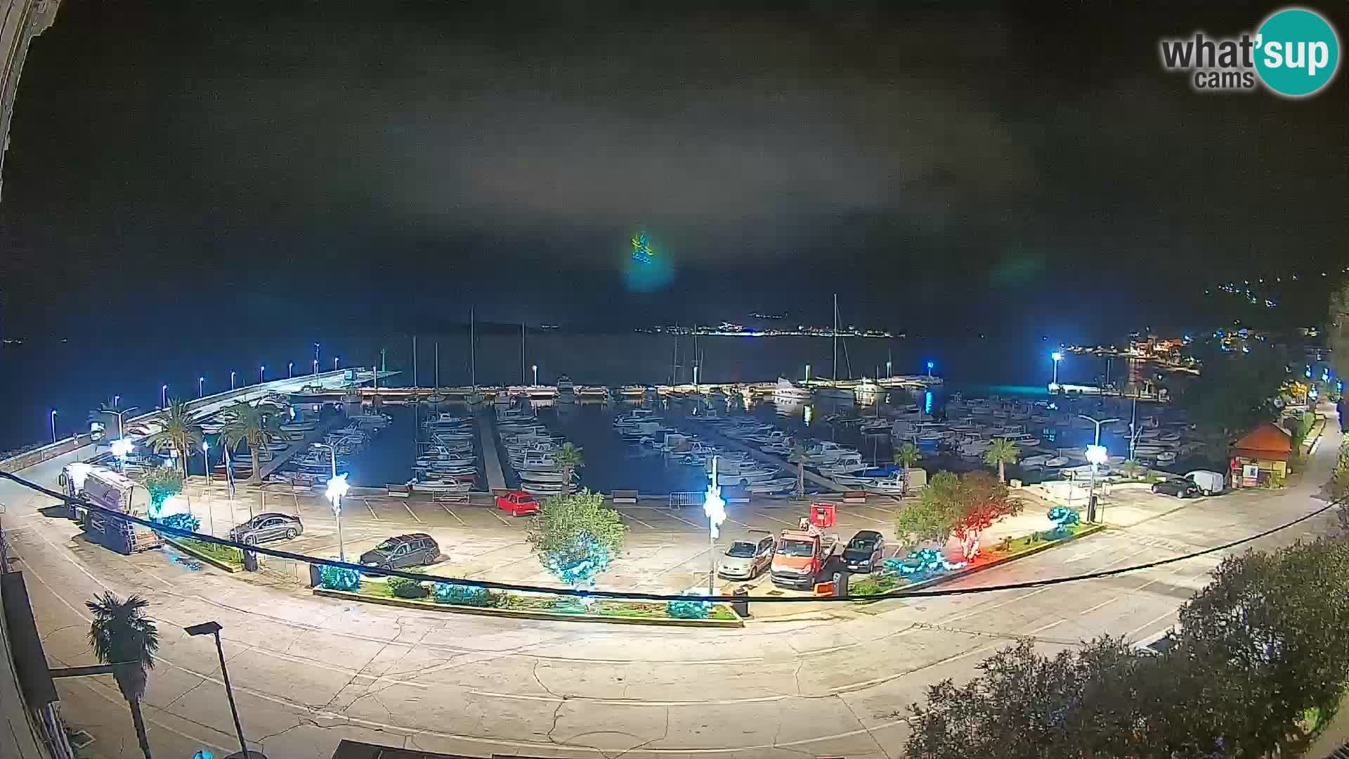 Webcam Orebić Riva – Ferry vers Korčula en direct