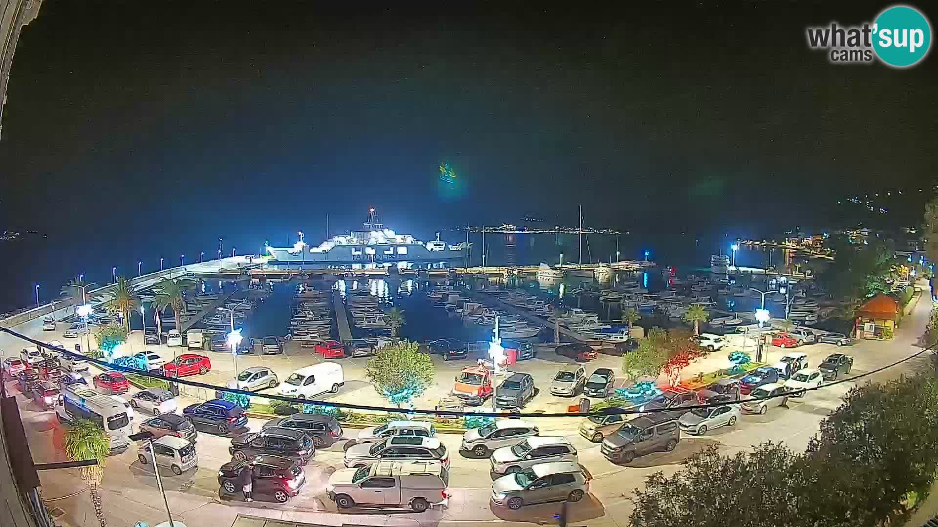 Webcam Orebić Riva – Ferry vers Korčula en direct