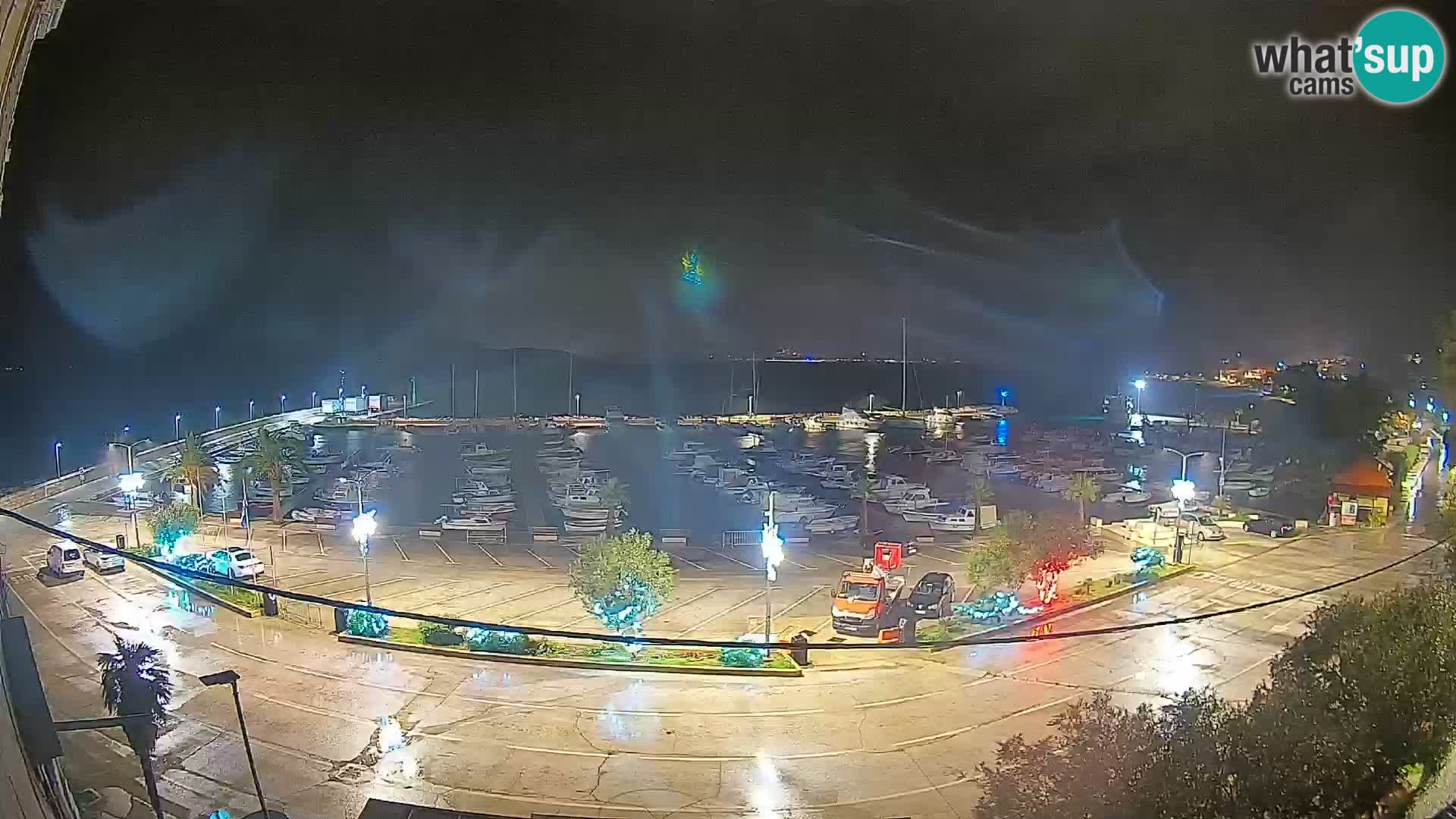 Webcam Orebić Riva – Ferry a Korčula en vivo