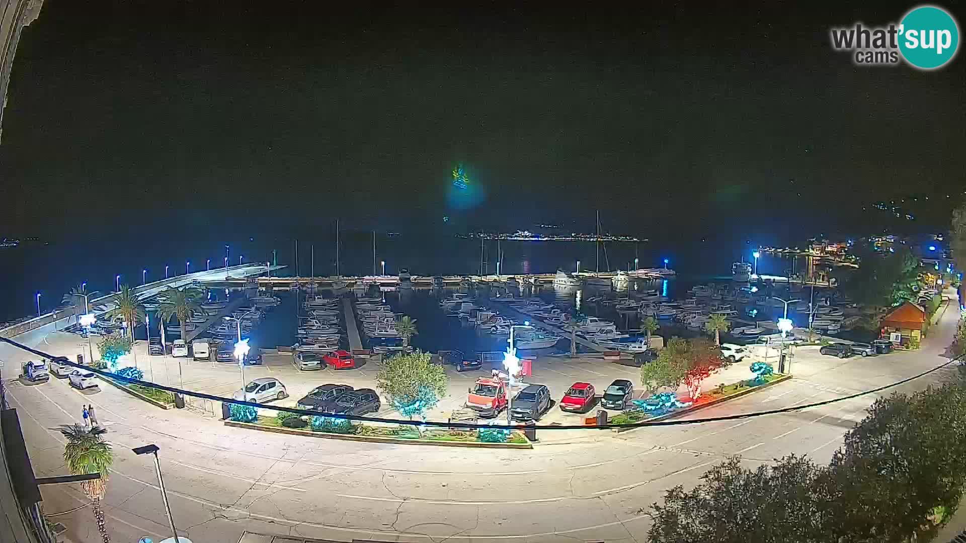 Webcam Orebić Riva – Ferry to Korčula Live