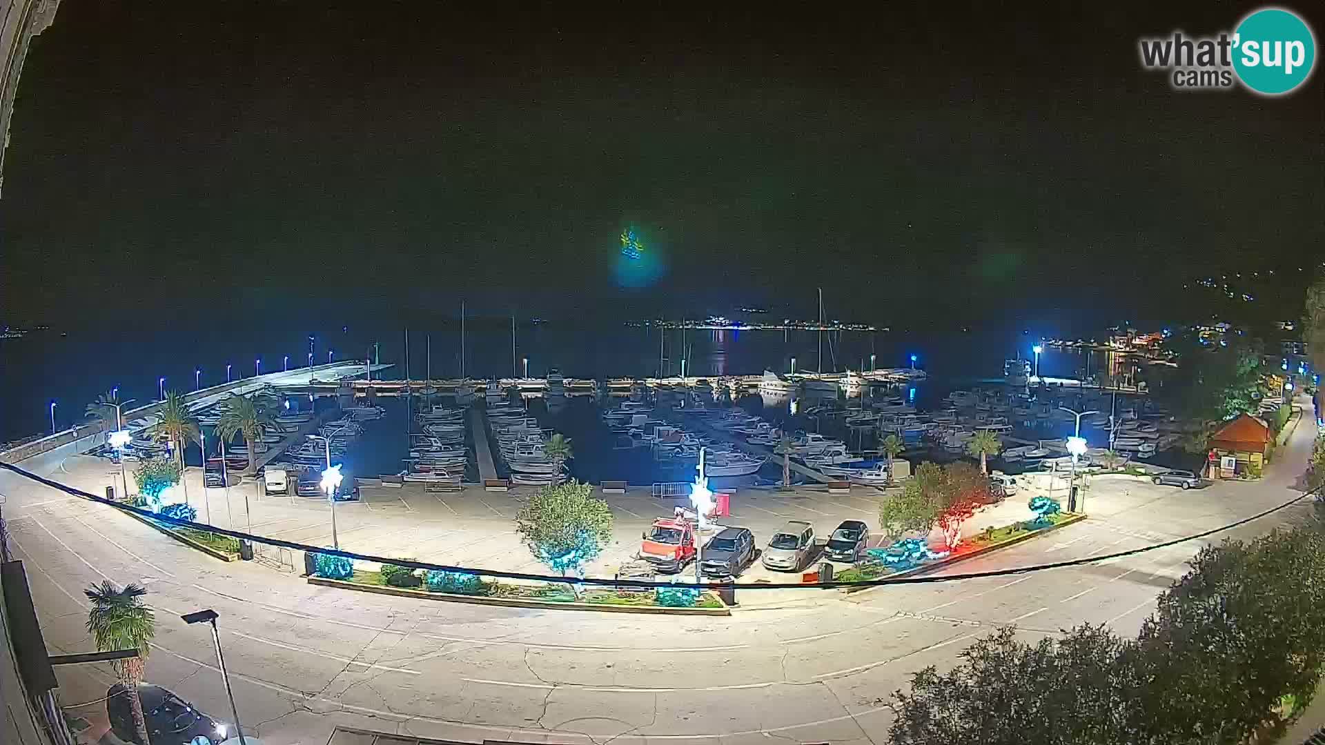 Webcam Orebić Uferpromenade – Fähre nach Korčula Live