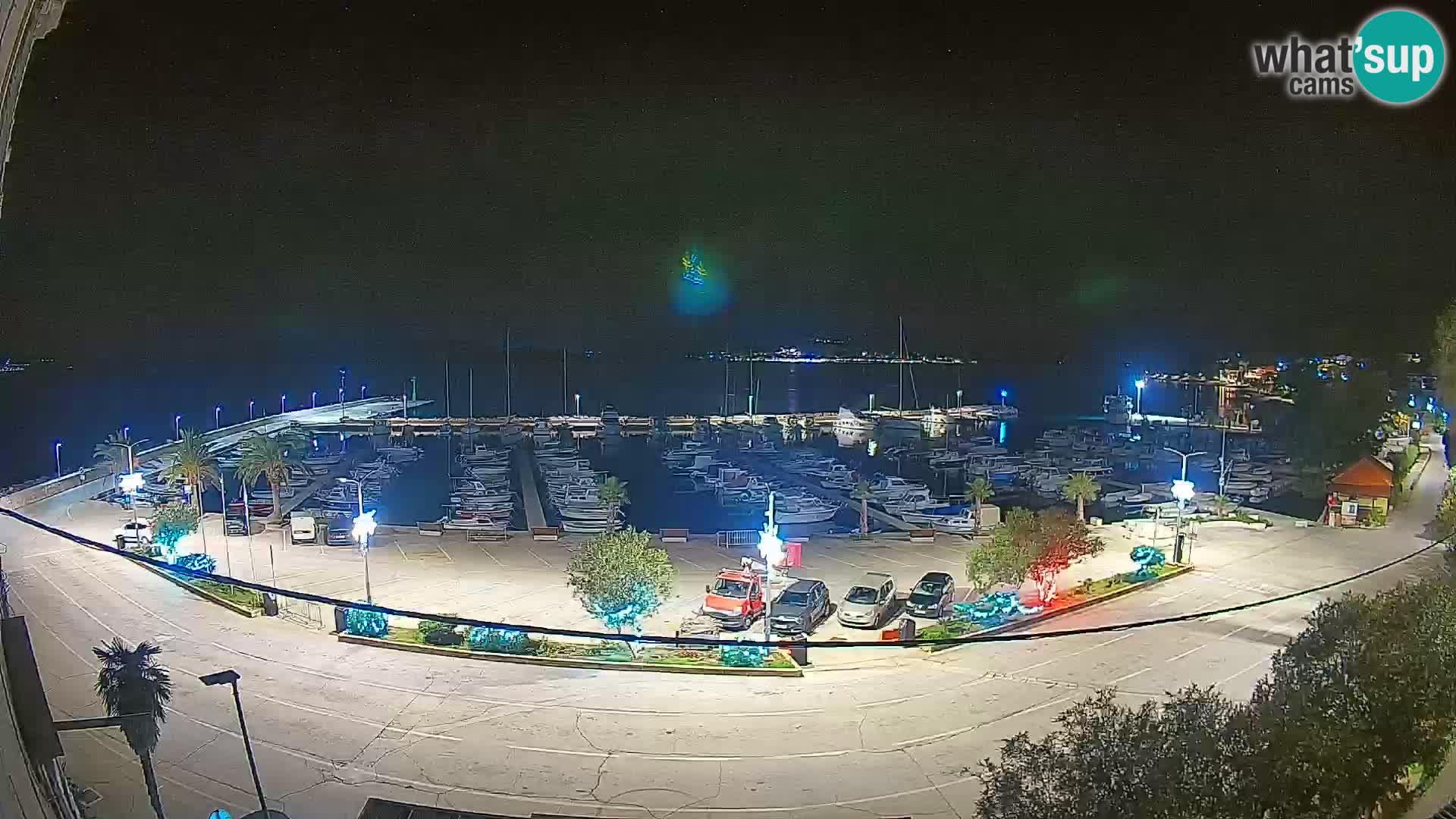 Webcam Orebić Riva – Ferry a Korčula en vivo