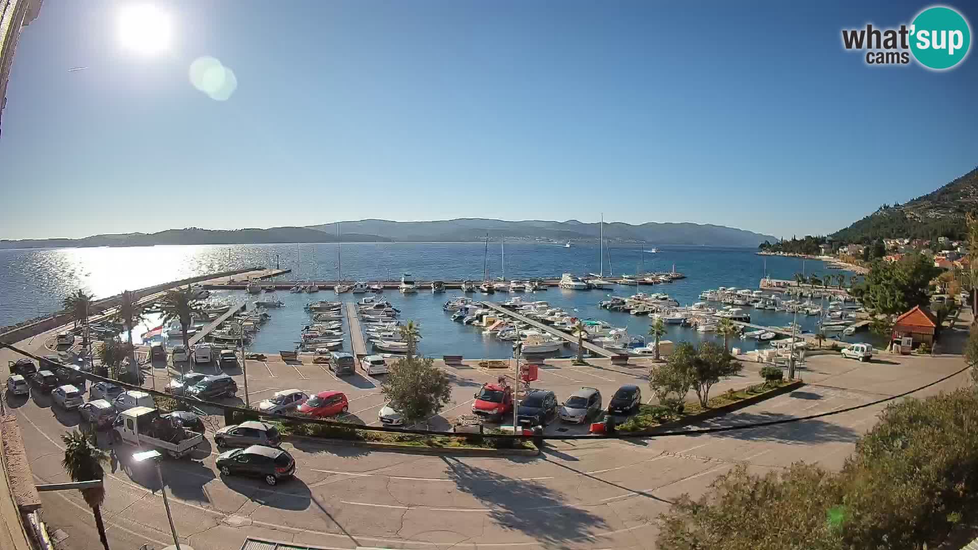 Webcam Sabbioncello Riva – Traghetto per Curzola in diretta