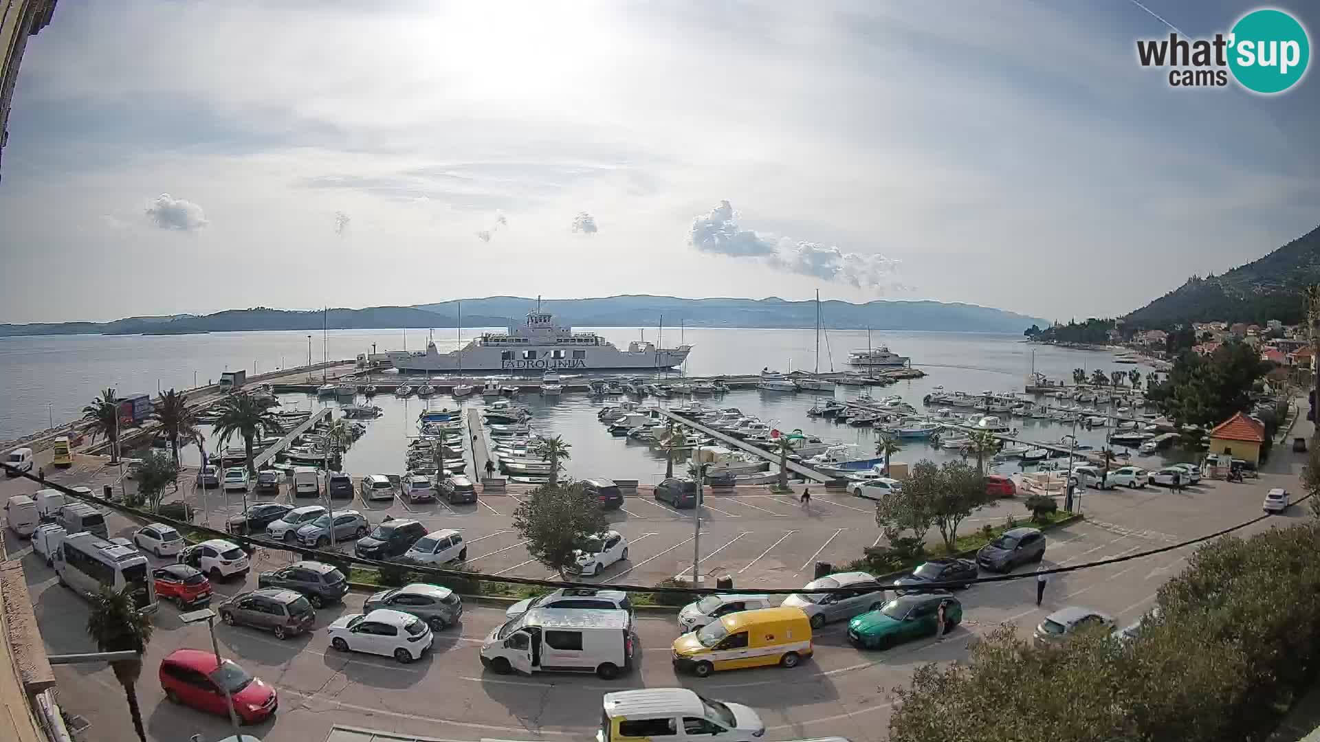 Webcam Sabbioncello Riva – Traghetto per Curzola in diretta