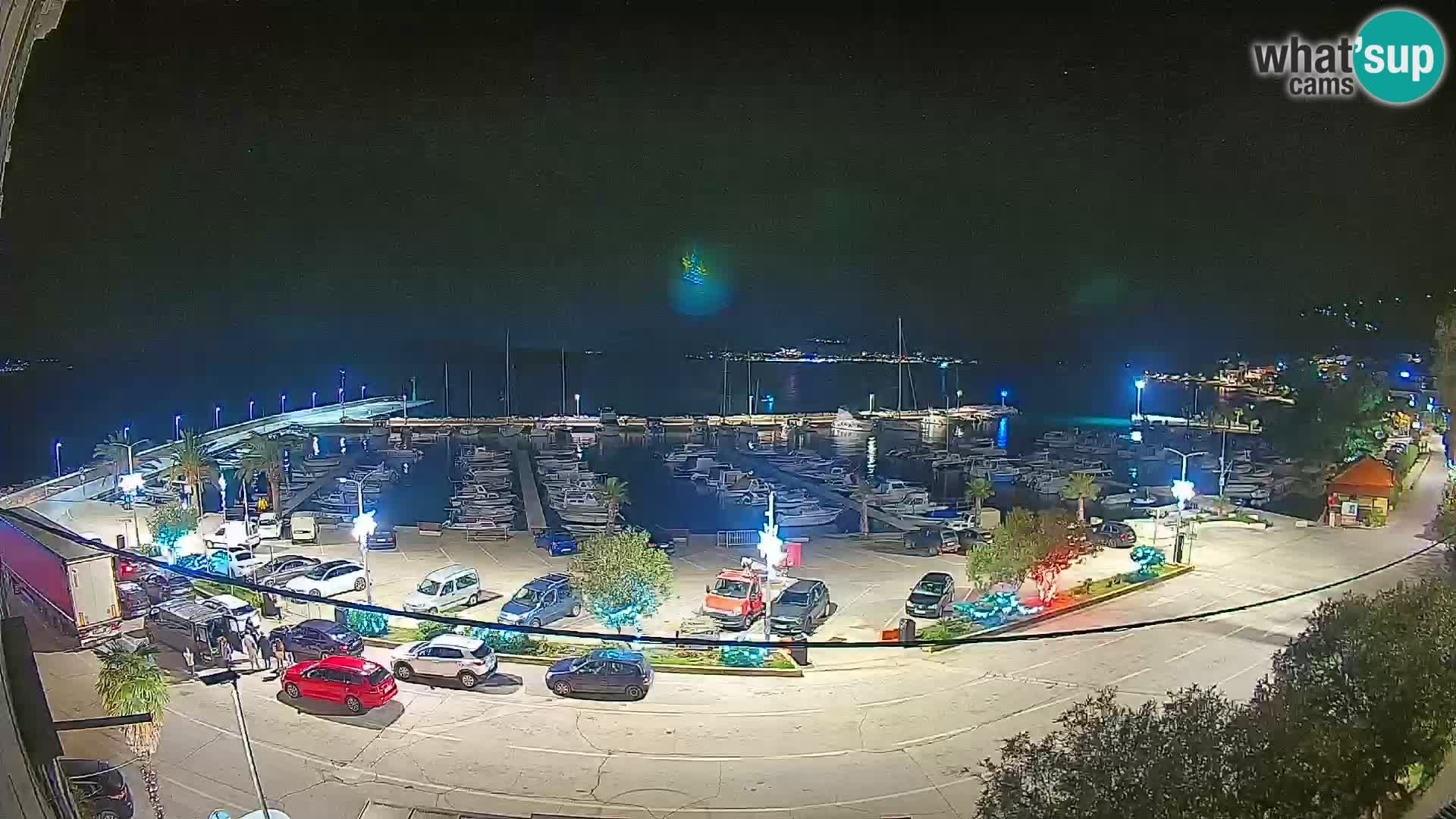 Webcam Orebić Riva – Ferry vers Korčula en direct