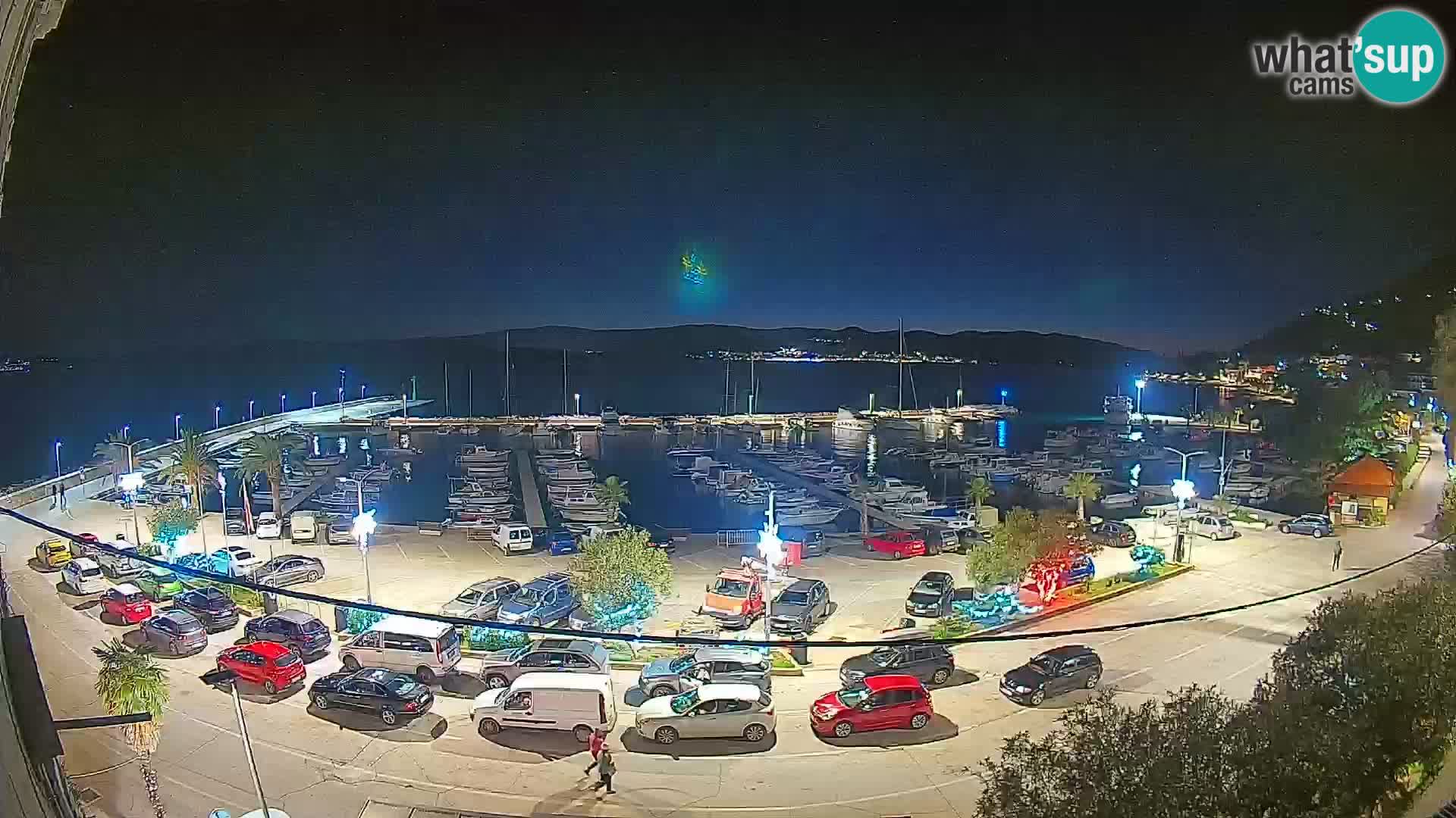 Webcam Orebić Riva – Ferry a Korčula en vivo