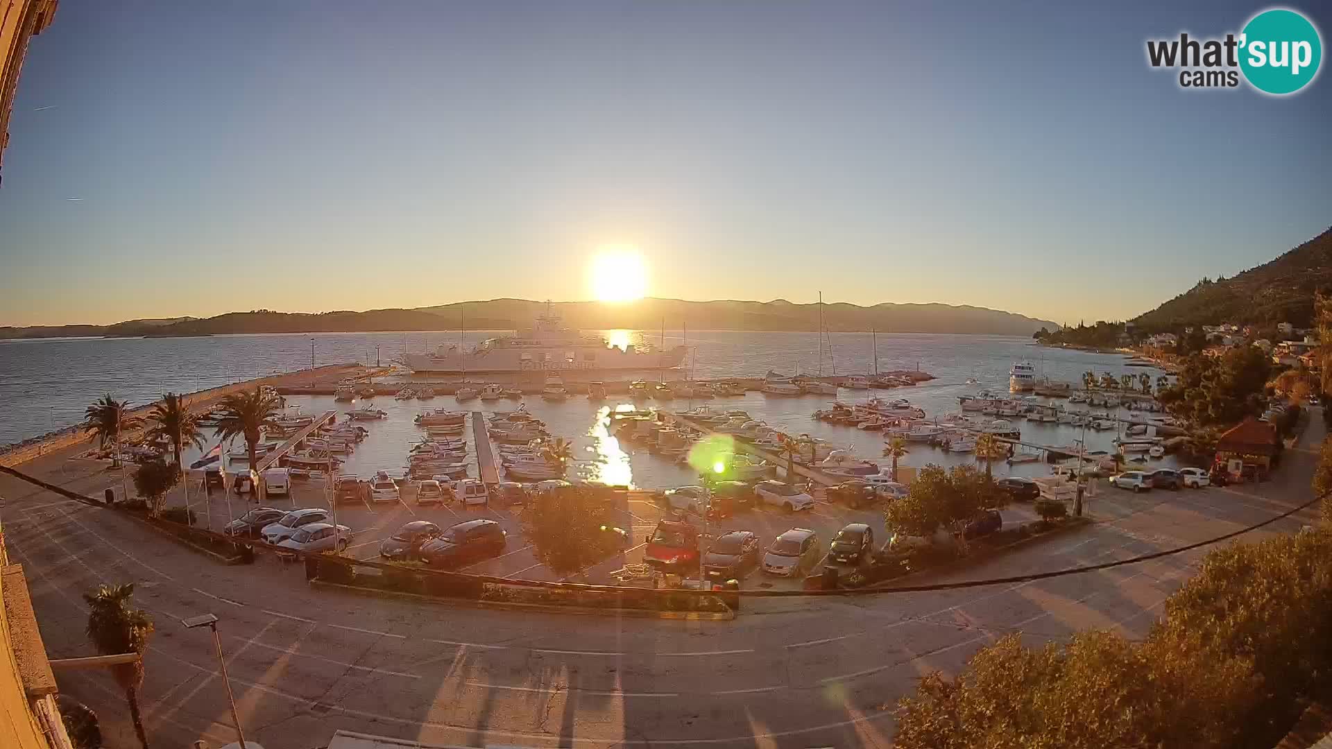 Webcam Sabbioncello Riva – Traghetto per Curzola in diretta