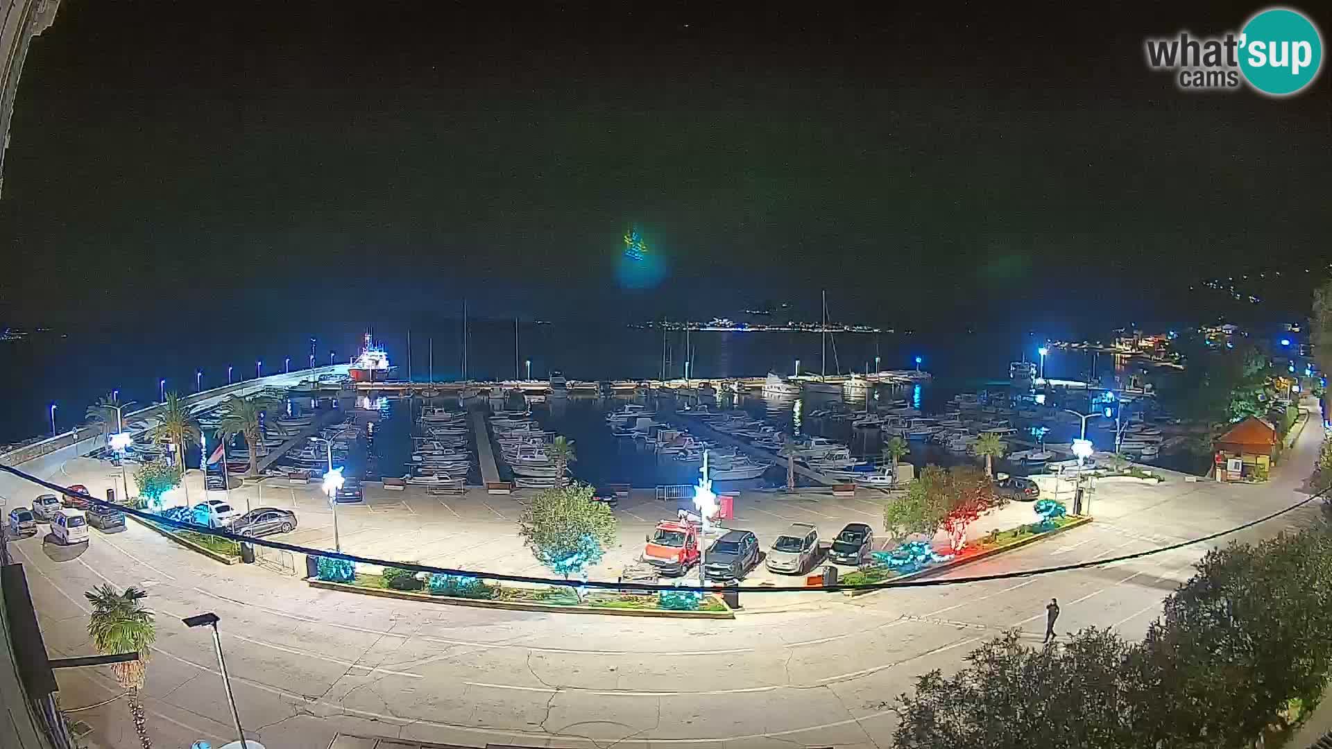 Webcam Orebić Riva – Ferry to Korčula Live
