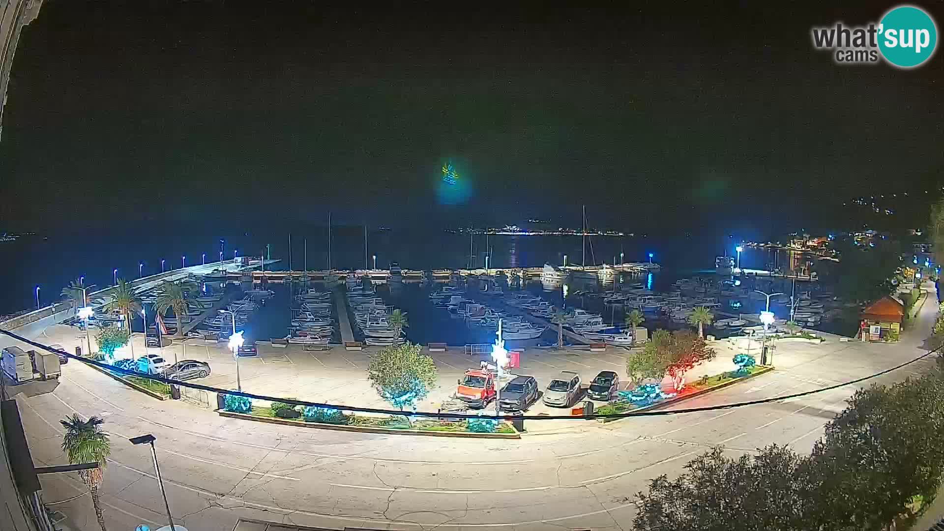 Webcam Orebić Riva – Ferry to Korčula Live