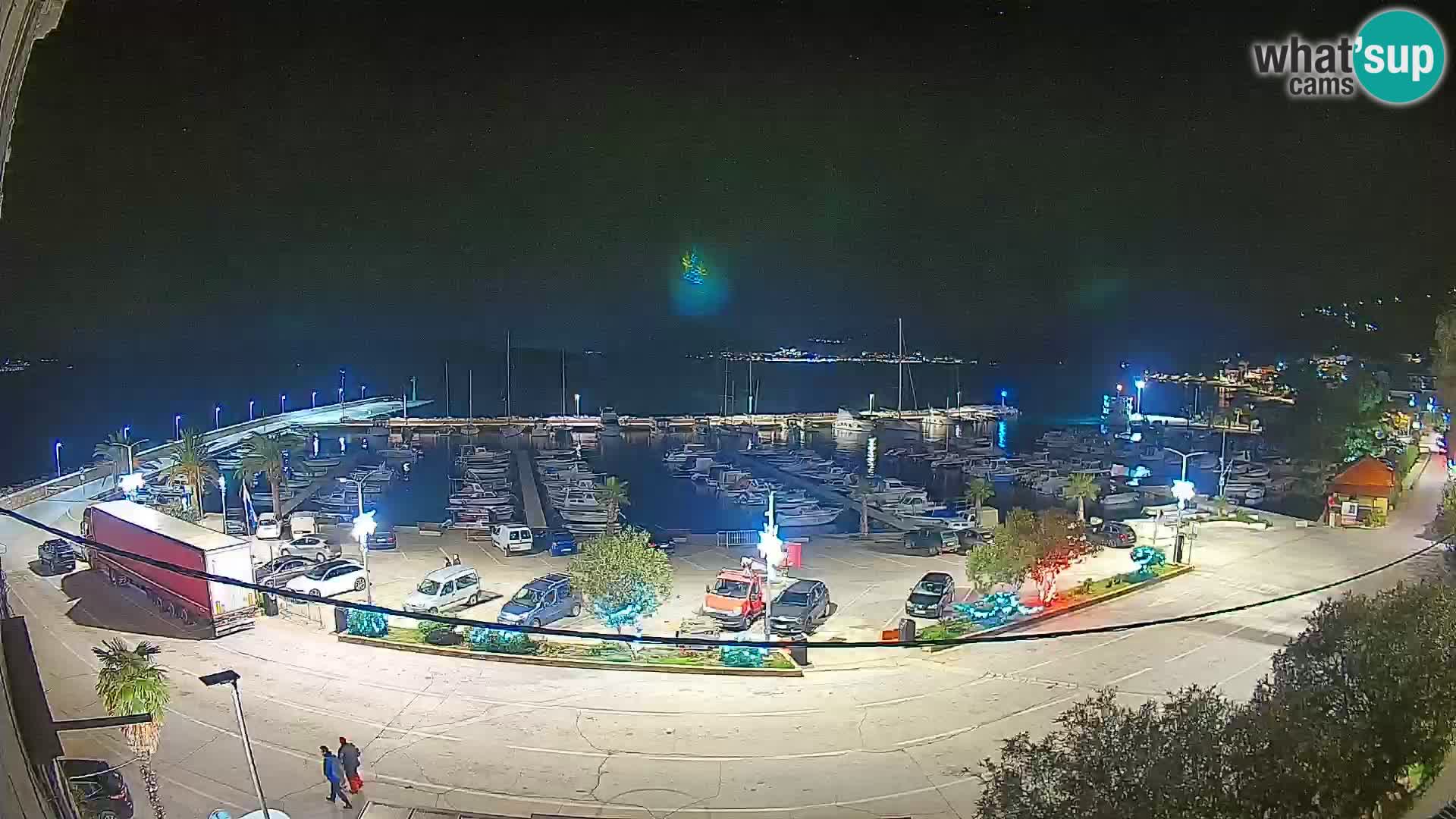 Webcam Orebić Riva – Ferry to Korčula Live