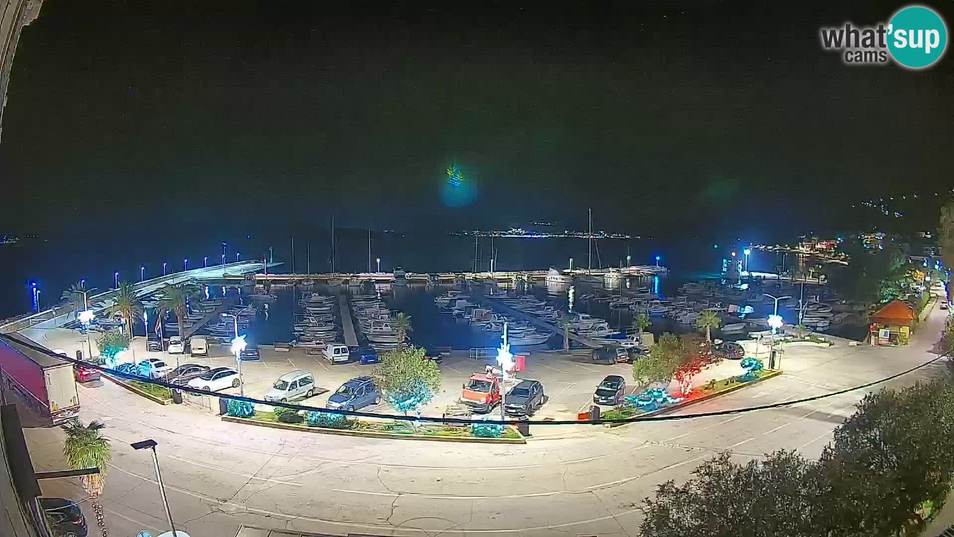 Webcam Orebić Riva – Ferry a Korčula en vivo