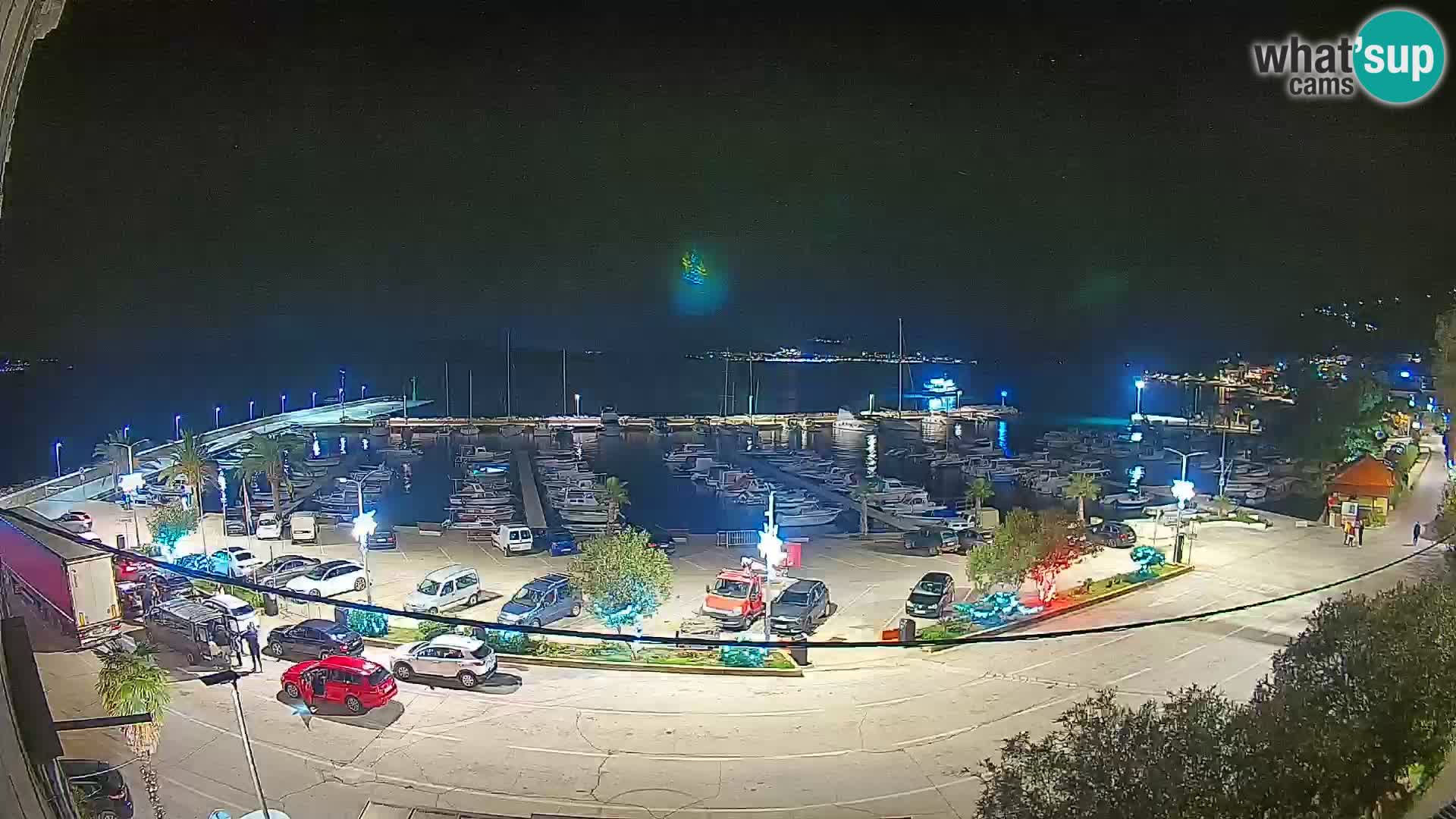 Webcam Orebić Riva – Ferry vers Korčula en direct