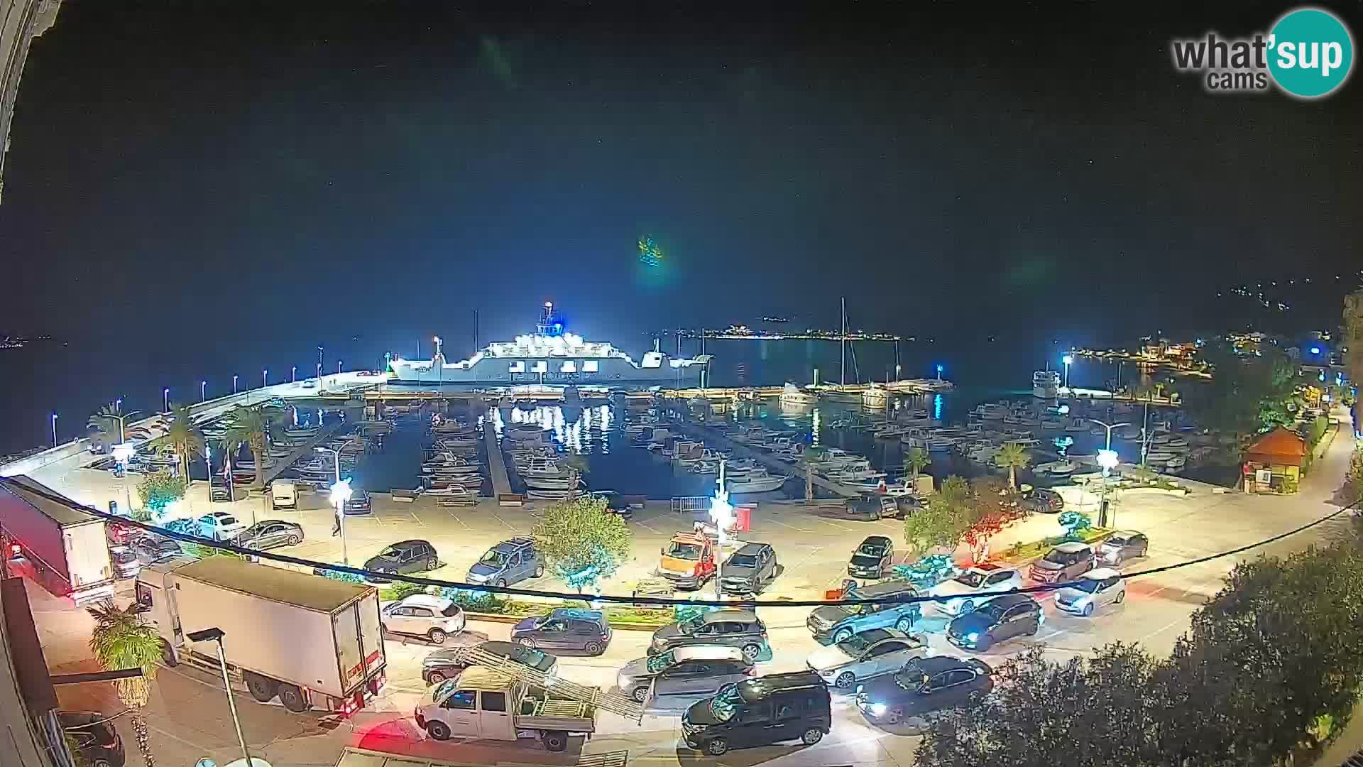Webcam Orebić Riva – Ferry a Korčula en vivo