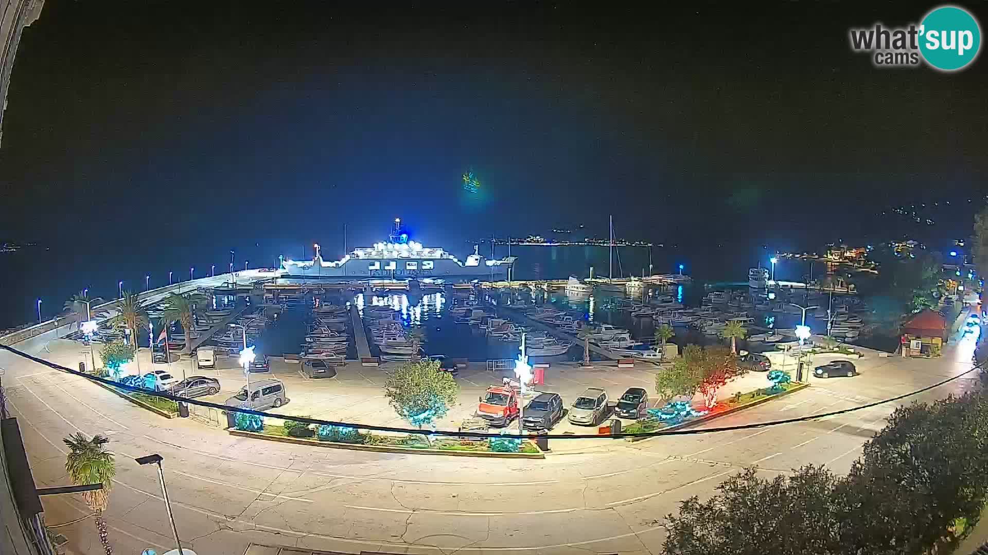 Webcam Orebić Riva – Ferry to Korčula Live