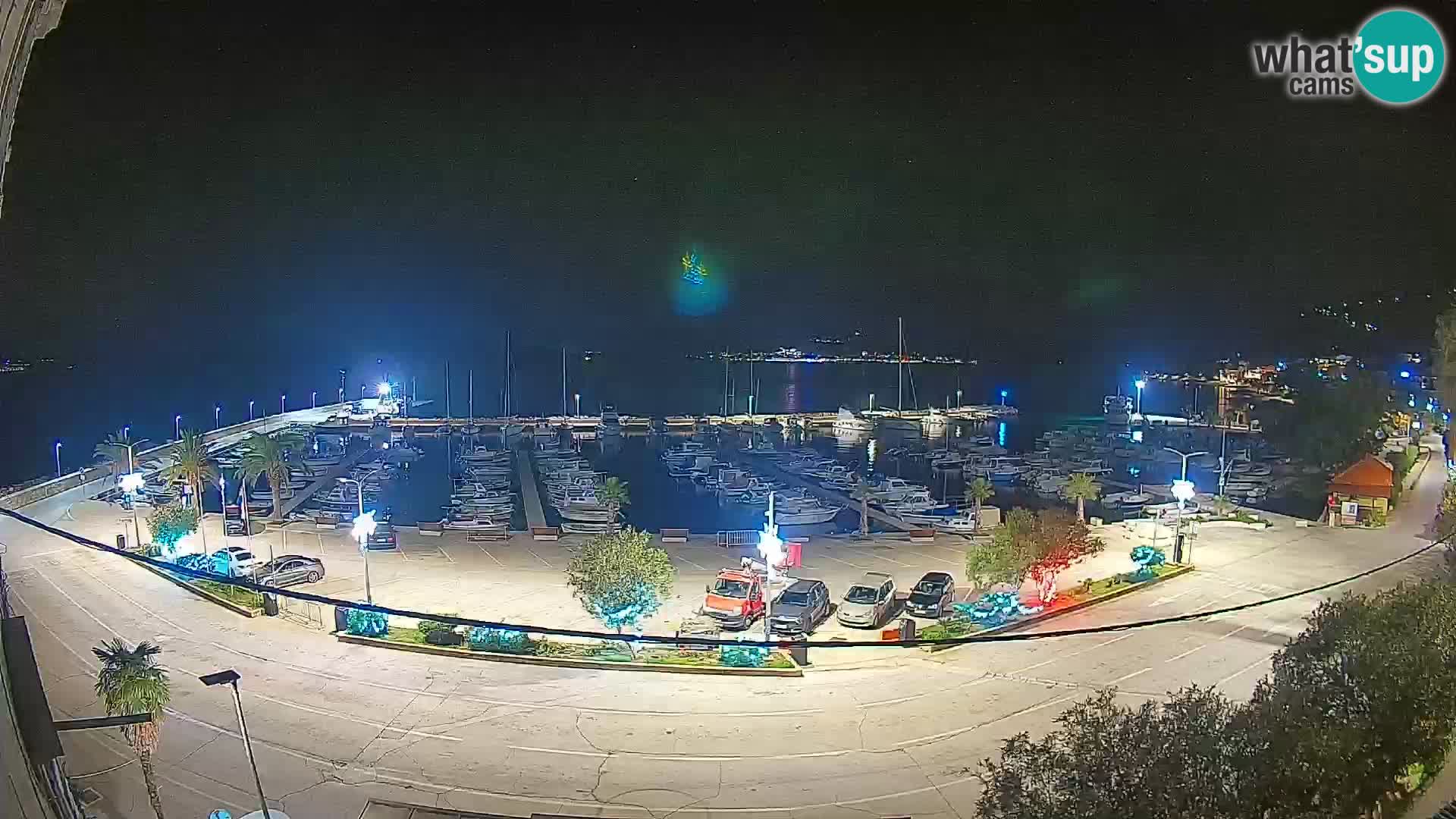 Webcam Orebić Riva – Ferry to Korčula Live