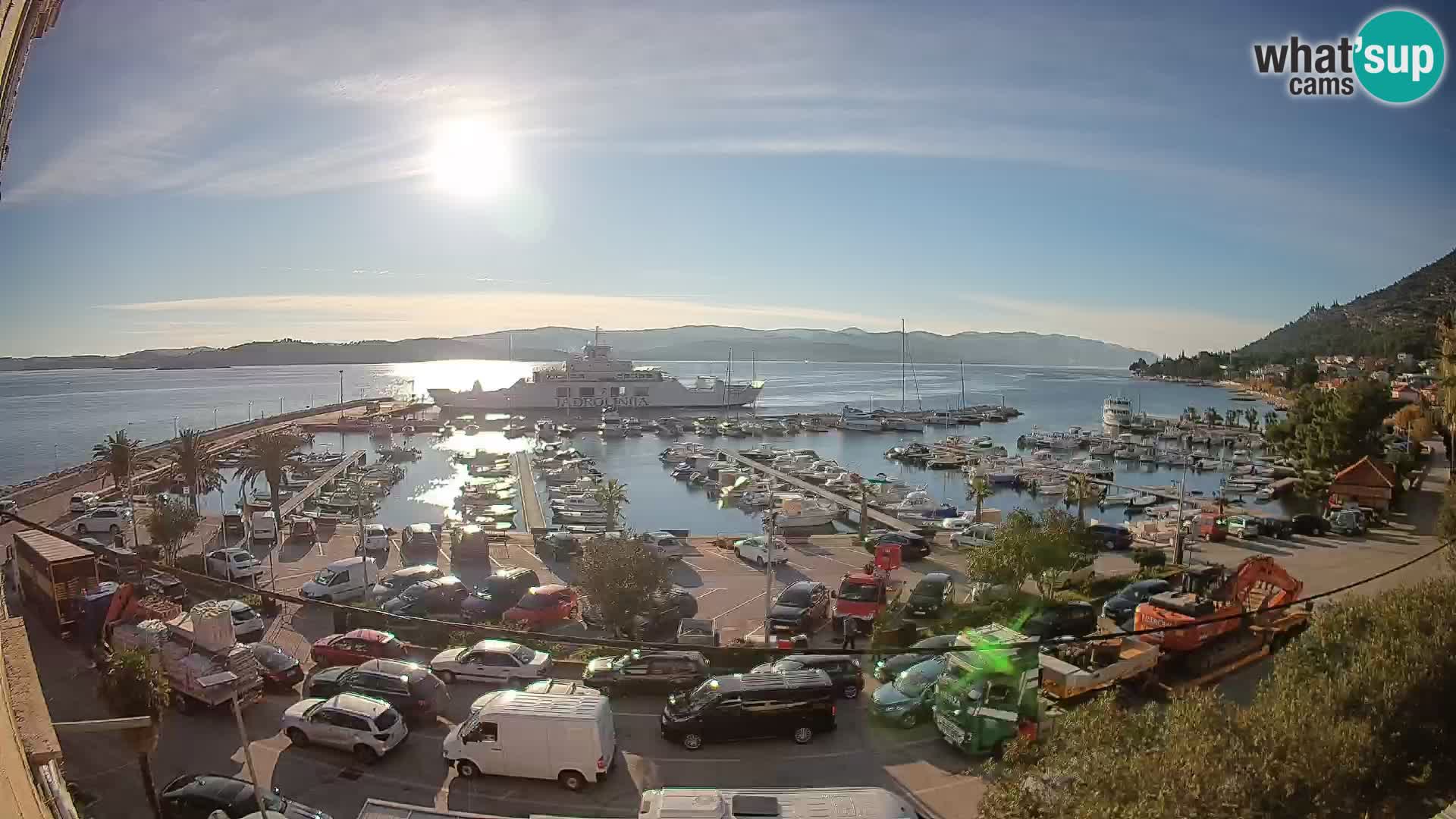 Webcam Sabbioncello Riva – Traghetto per Curzola in diretta