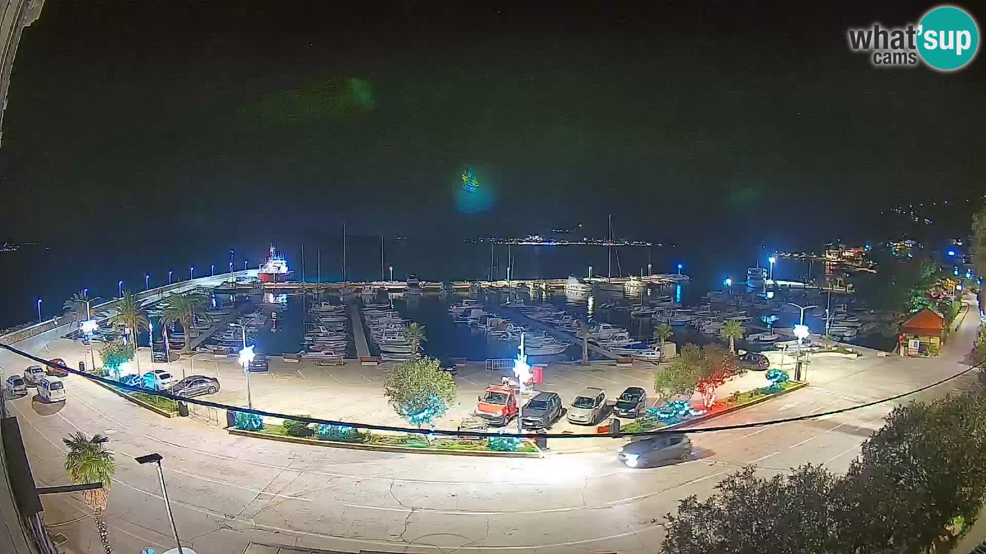 Webcam Orebić Riva – Ferry vers Korčula en direct