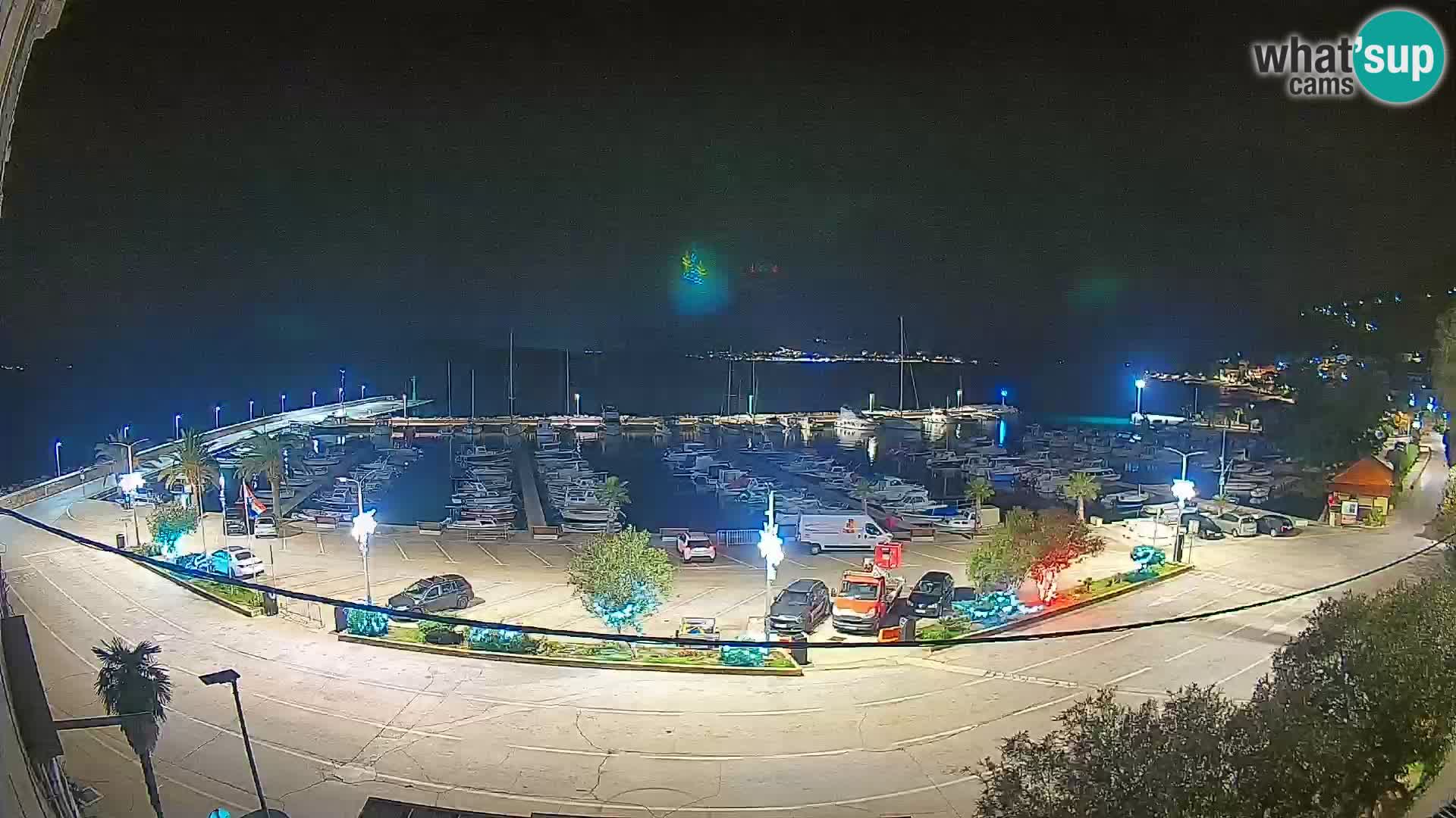 Webcam Orebić Riva – Ferry a Korčula en vivo