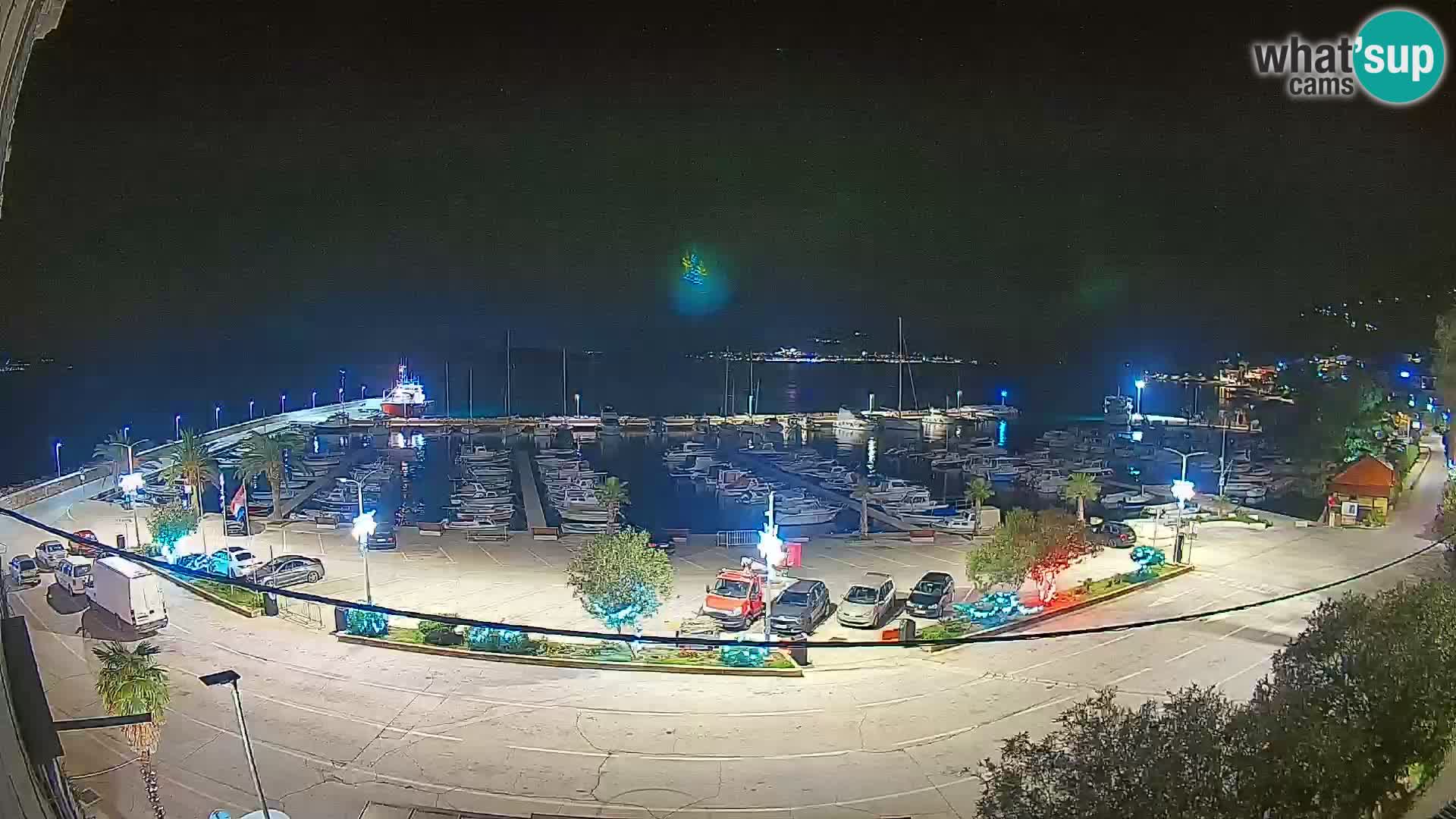 Webcam Orebić Riva – Ferry vers Korčula en direct