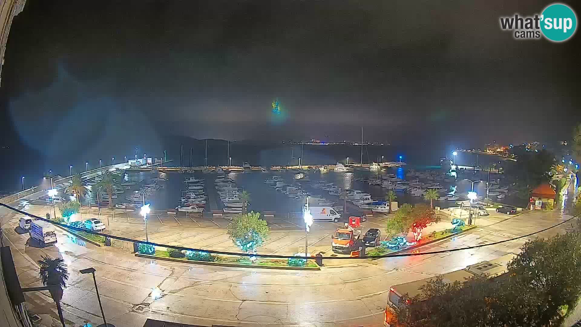 Webcam Orebić Uferpromenade – Fähre nach Korčula Live