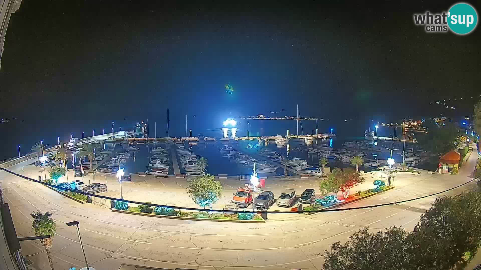 Webcam Orebić Uferpromenade – Fähre nach Korčula Live