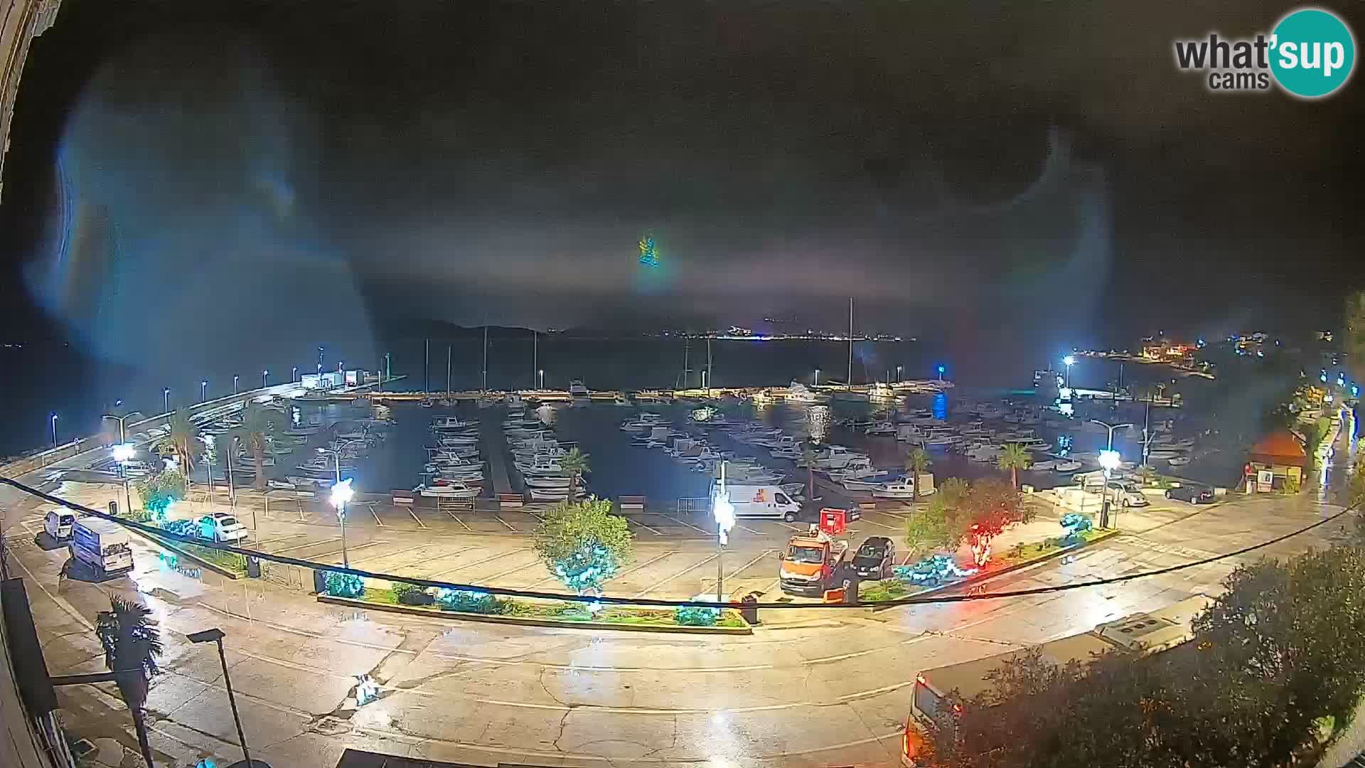 Webcam Orebić Riva – Ferry to Korčula Live