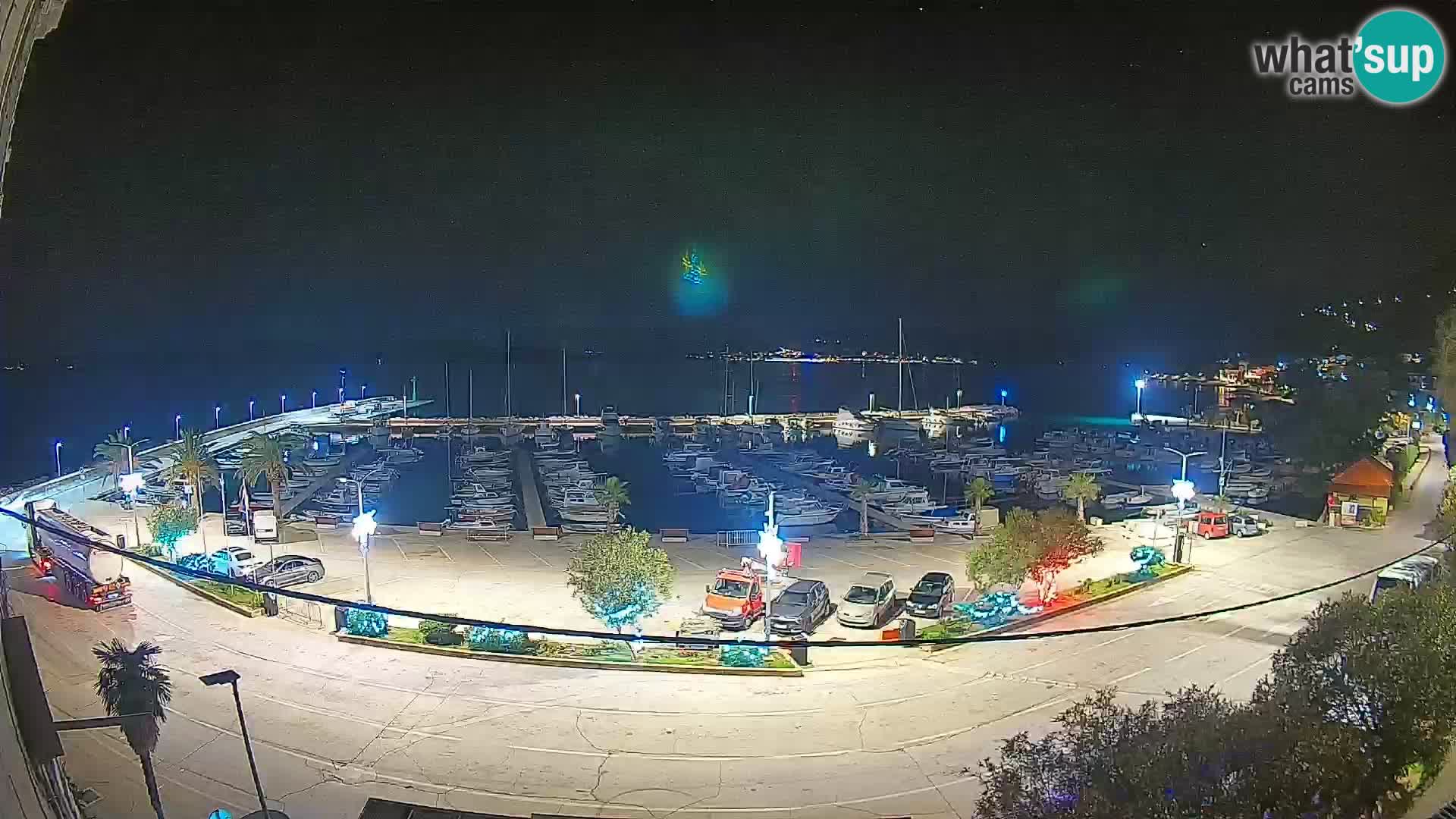 Webcam Orebić Riva – Ferry a Korčula en vivo