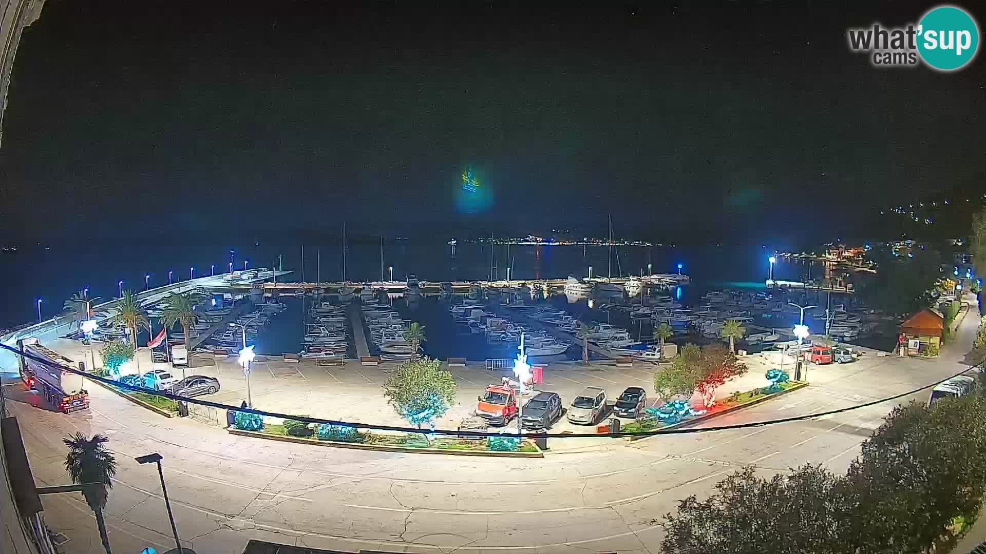Webcam Orebić Riva – Ferry to Korčula Live
