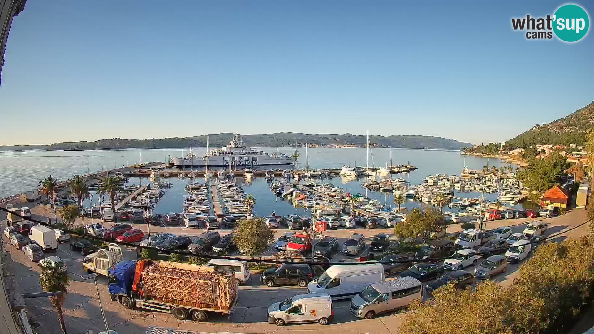 Webcam Sabbioncello Riva – Traghetto per Curzola in diretta