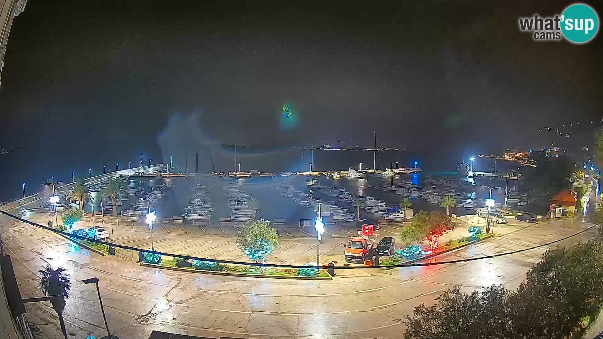 Webcam Orebić Riva – Ferry to Korčula Live