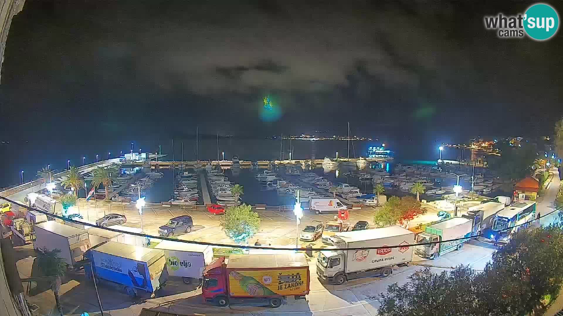 Webcam Orebić Riva – Ferry to Korčula Live