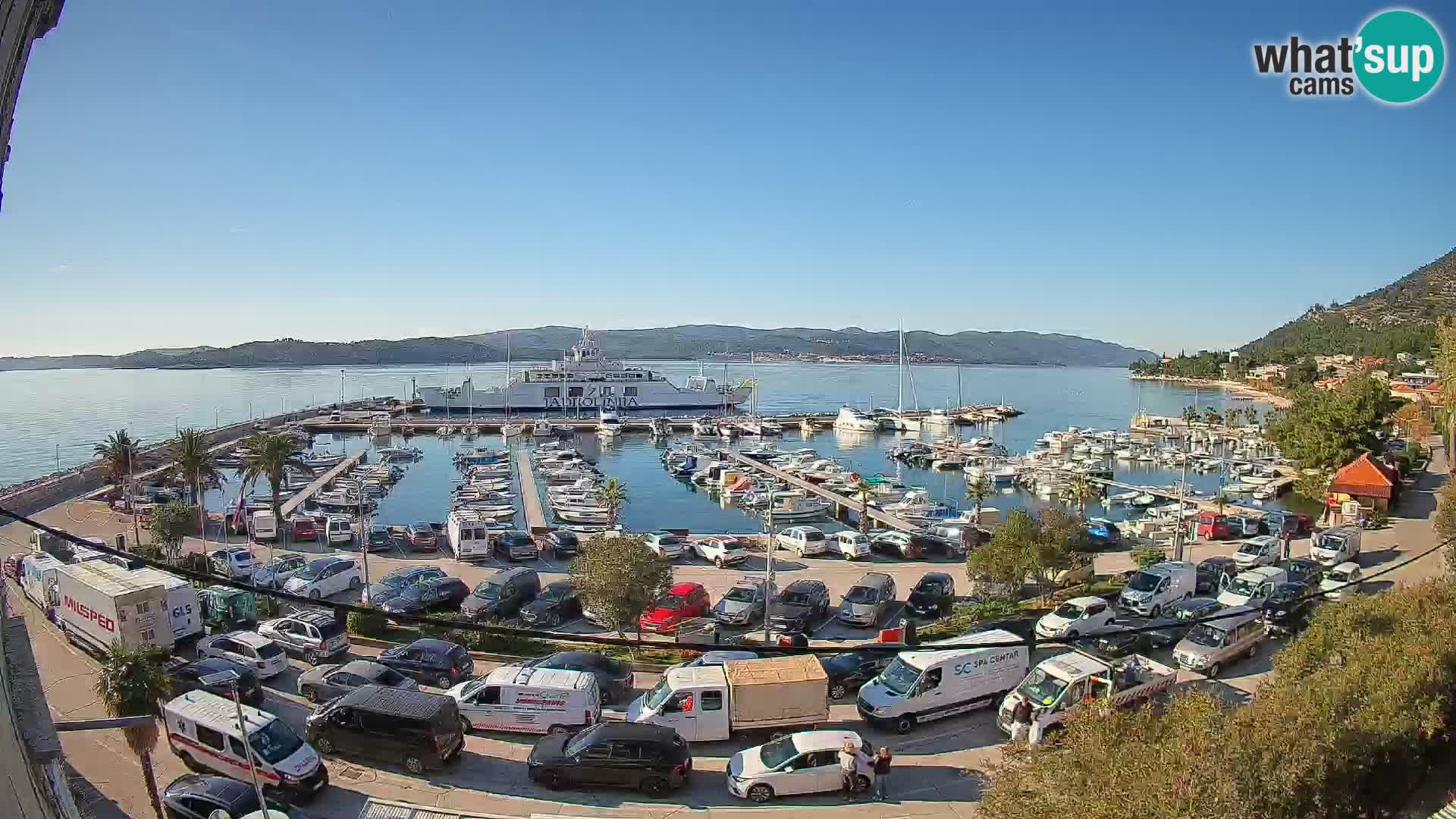 Webcam Sabbioncello Riva – Traghetto per Curzola in diretta