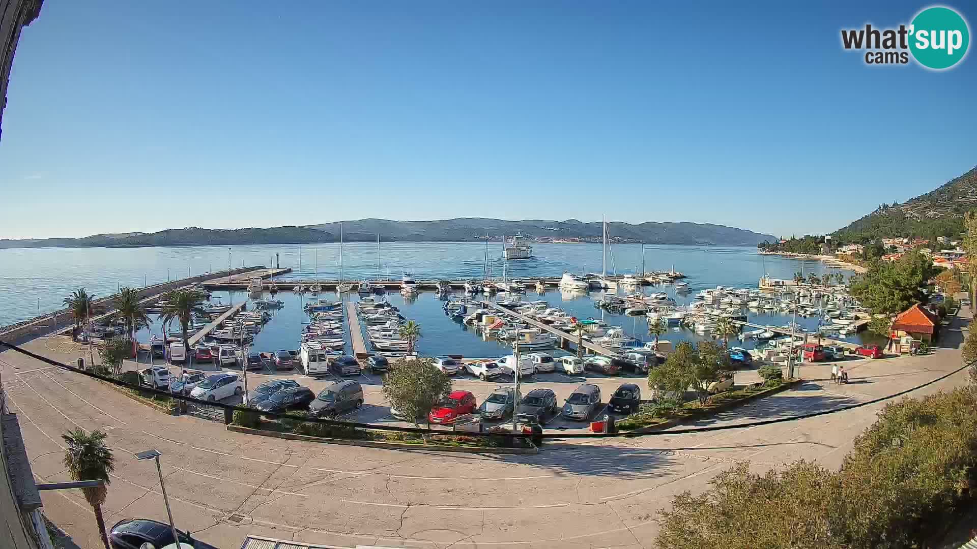 Webcam Sabbioncello Riva – Traghetto per Curzola in diretta