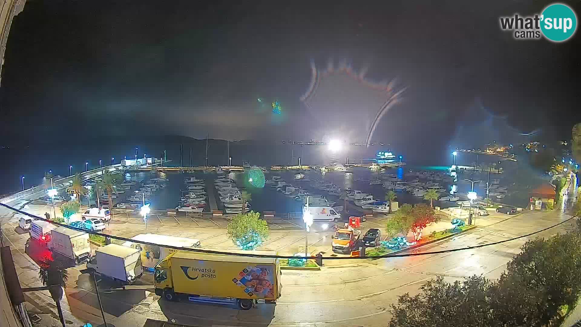 Webcam Orebić Riva – Ferry to Korčula Live