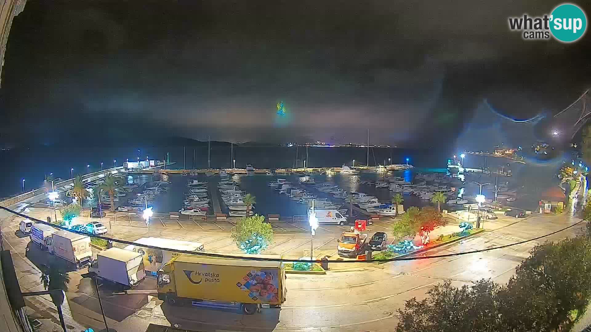 Webcam Orebić Uferpromenade – Fähre nach Korčula Live