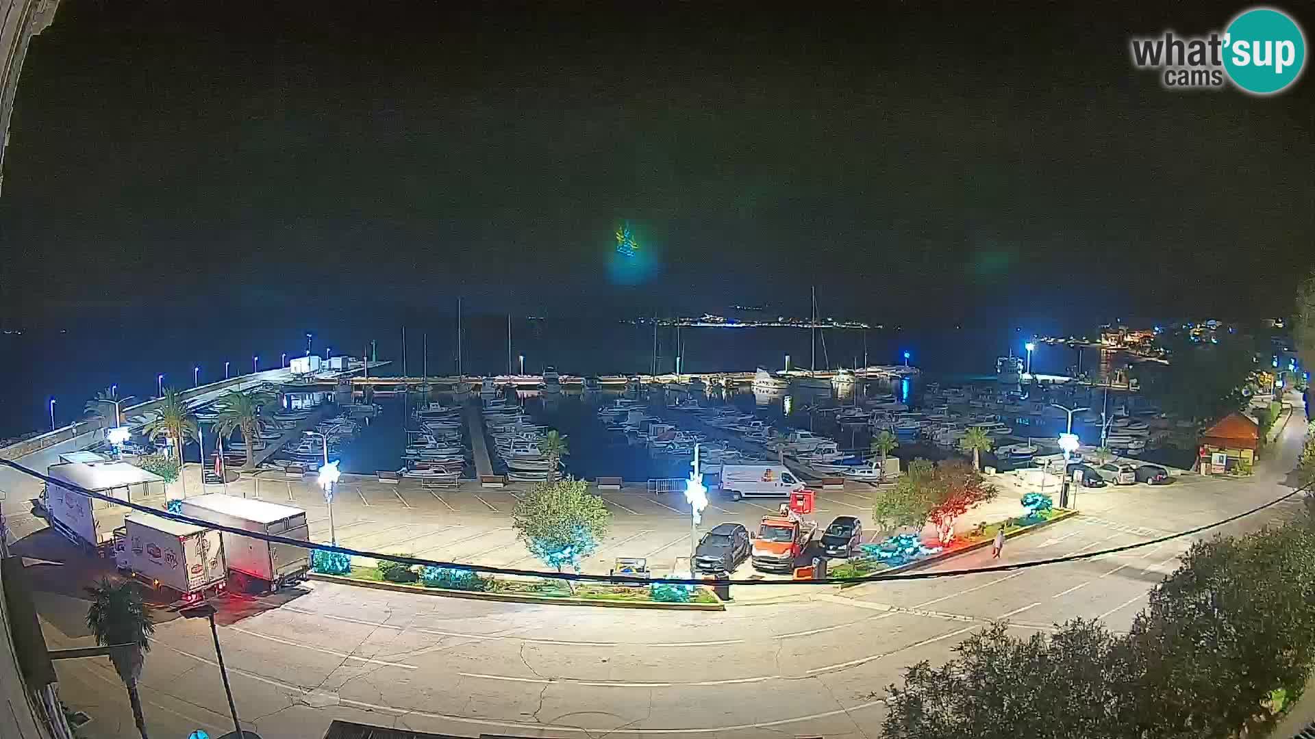 Webcam Orebić Riva – Ferry to Korčula Live