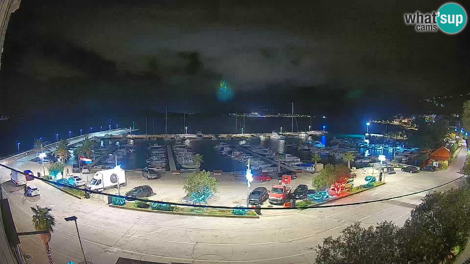 Webcam Orebić Riva – Ferry to Korčula Live