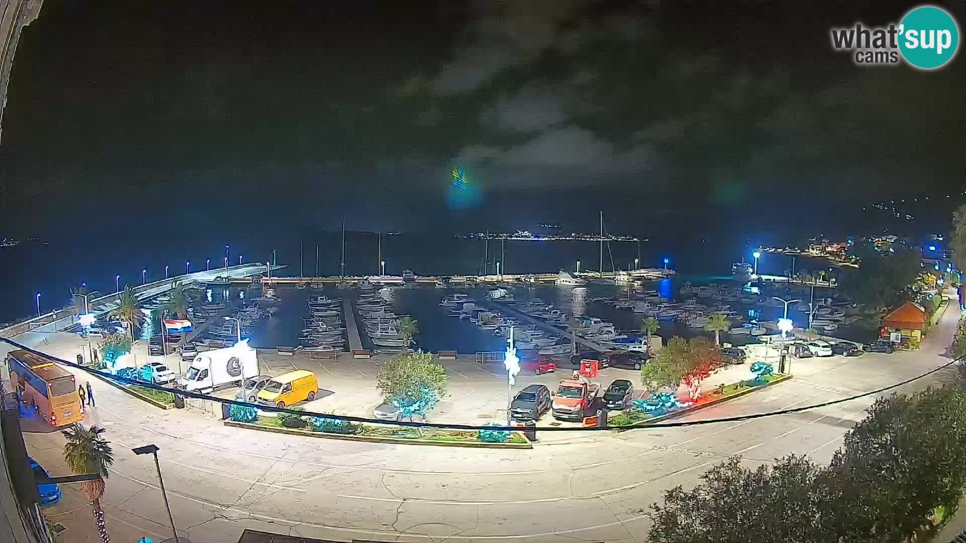 Webcam Orebić Riva – Ferry a Korčula en vivo