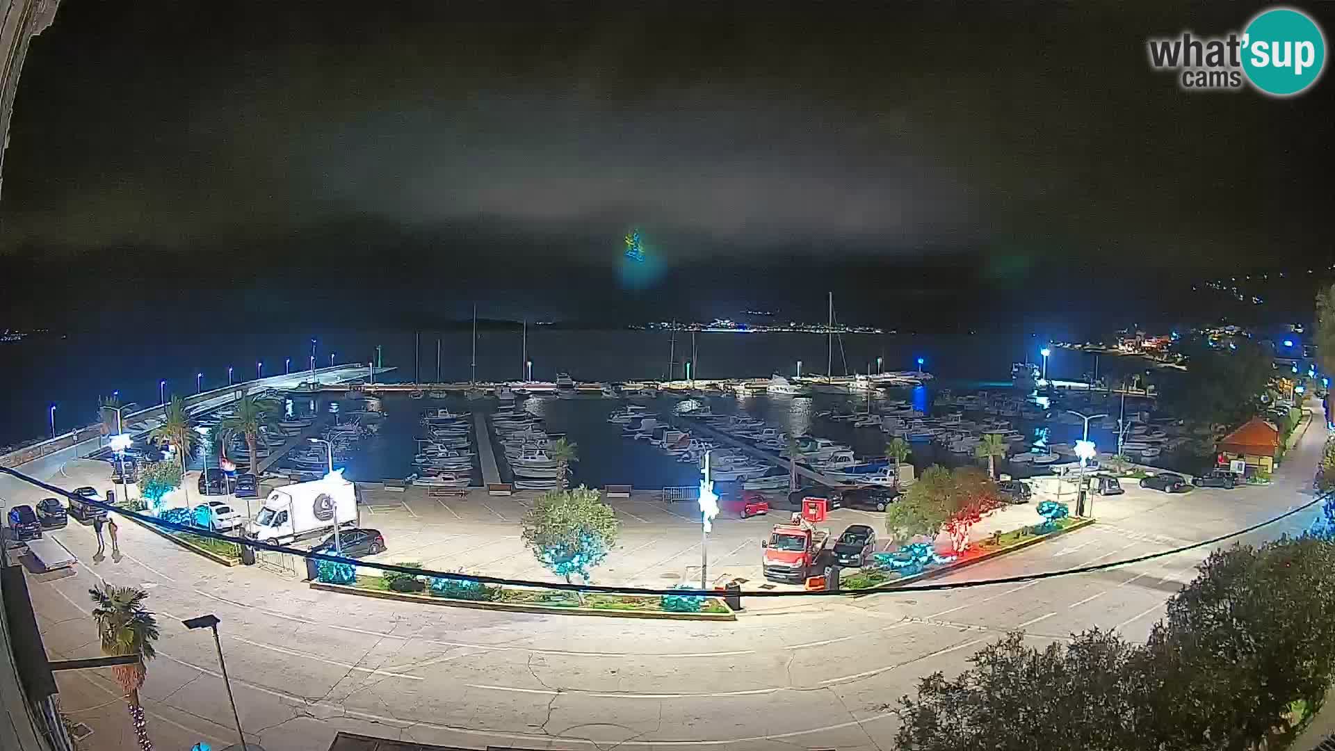 Webcam Orebić Riva – Ferry a Korčula en vivo