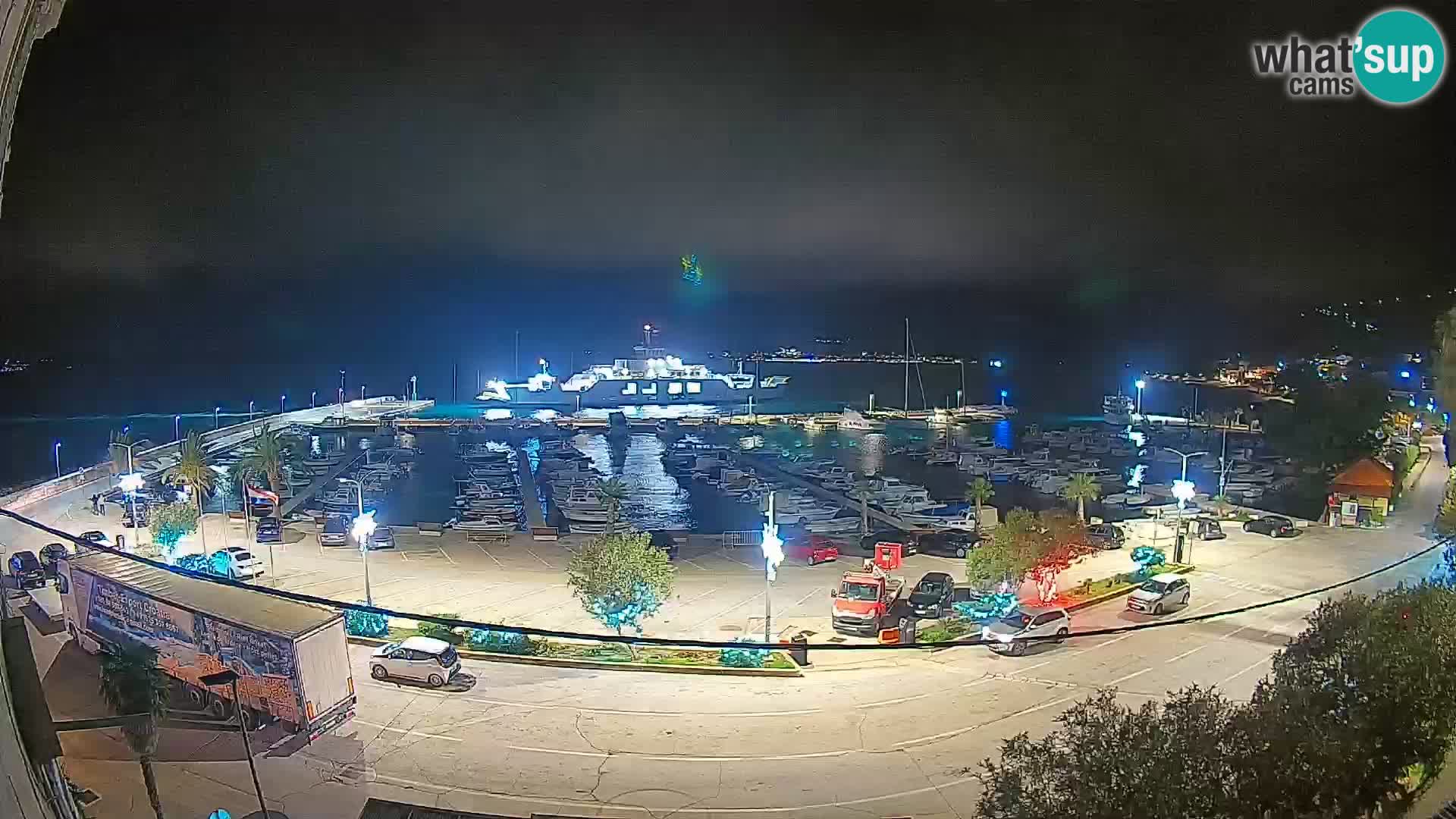 Webcam Orebić Riva – Ferry to Korčula Live