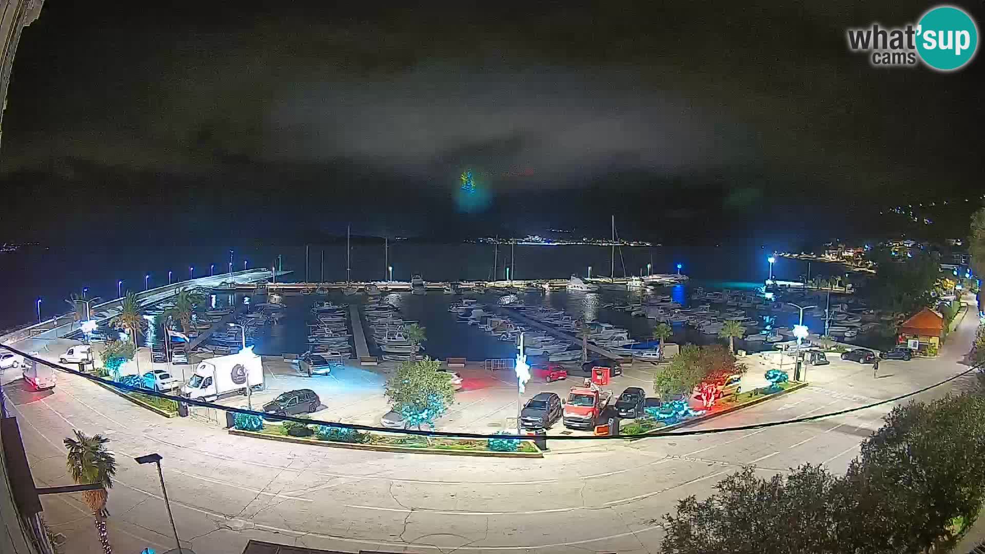 Webcam Orebić Riva – Ferry to Korčula Live