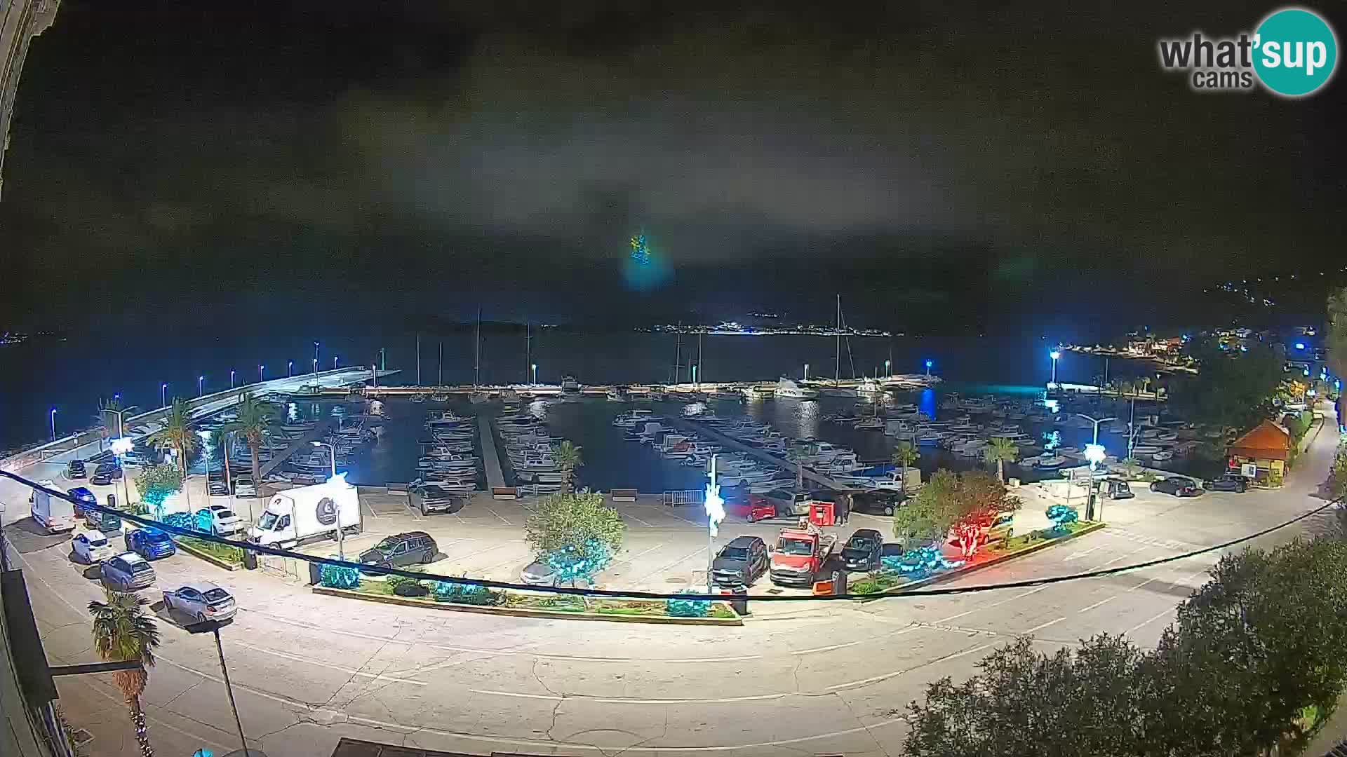 Webcam Orebić Riva – Ferry to Korčula Live