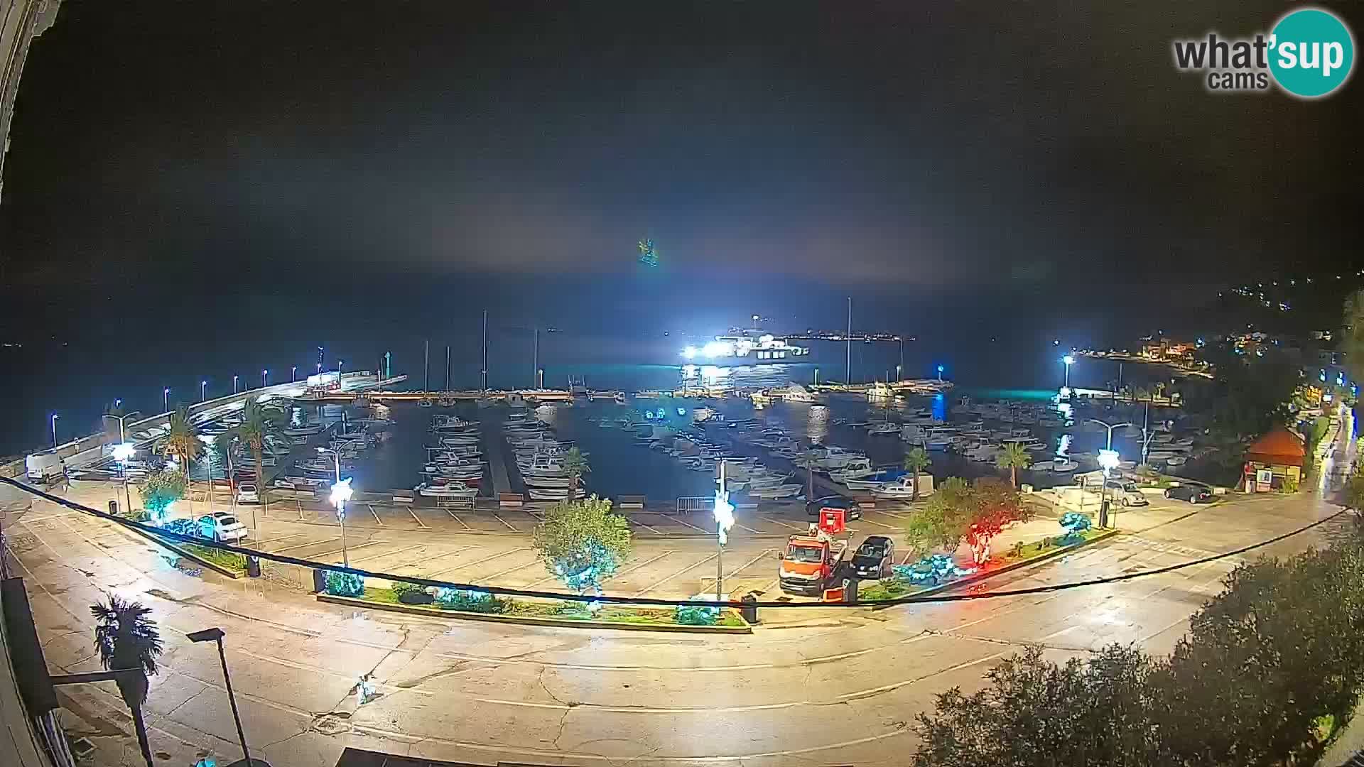 Webcam Orebić Uferpromenade – Fähre nach Korčula Live