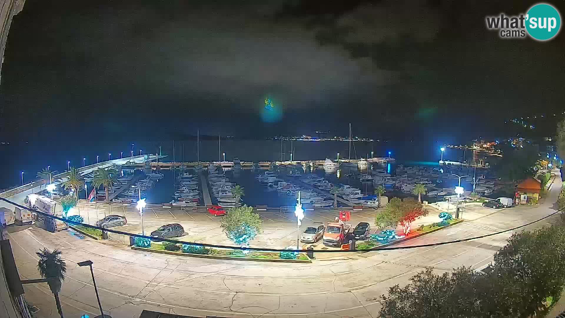 Webcam Orebić Riva – Ferry to Korčula Live