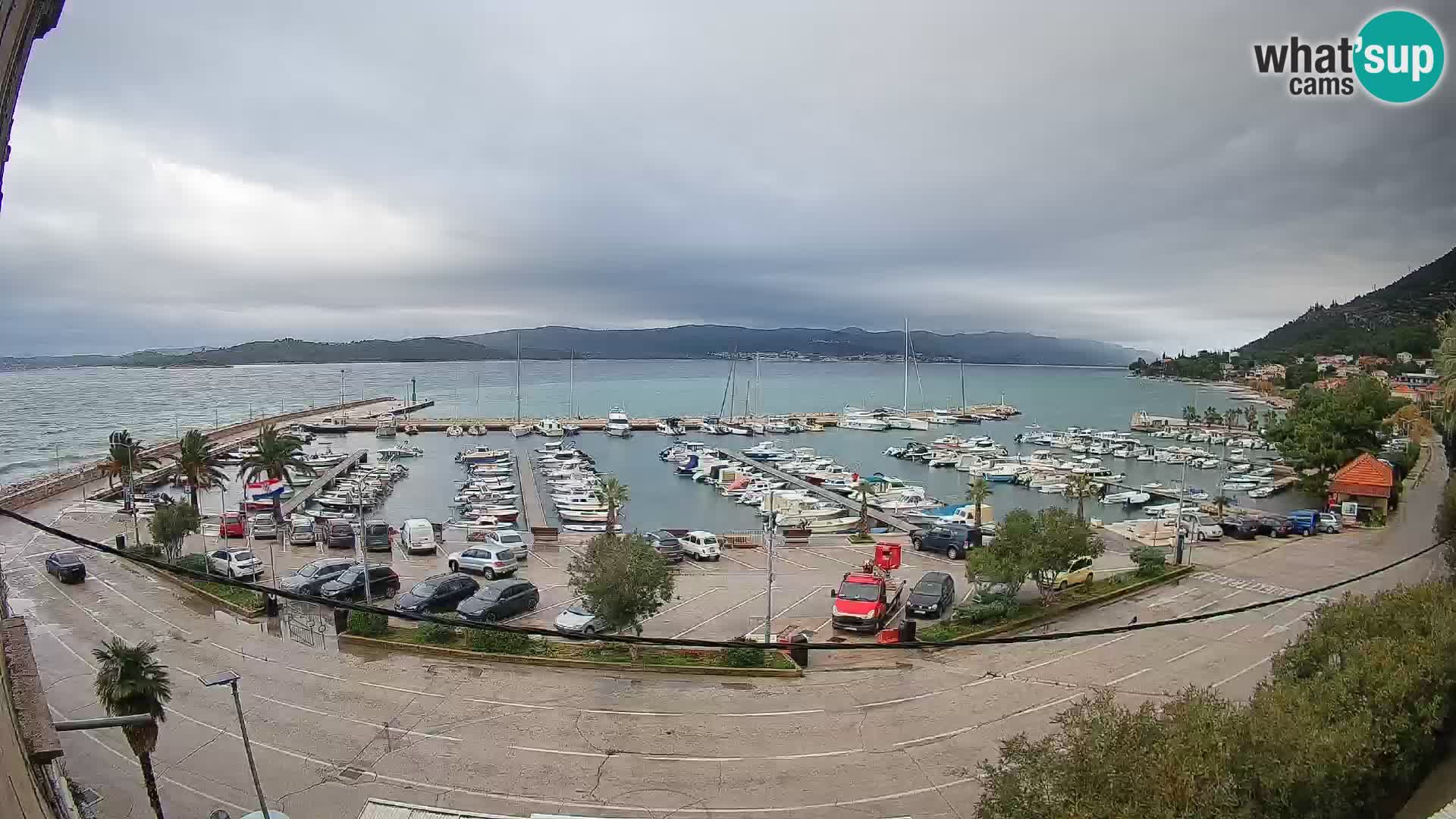 Webcam Orebić Riva – Ferry to Korčula Live