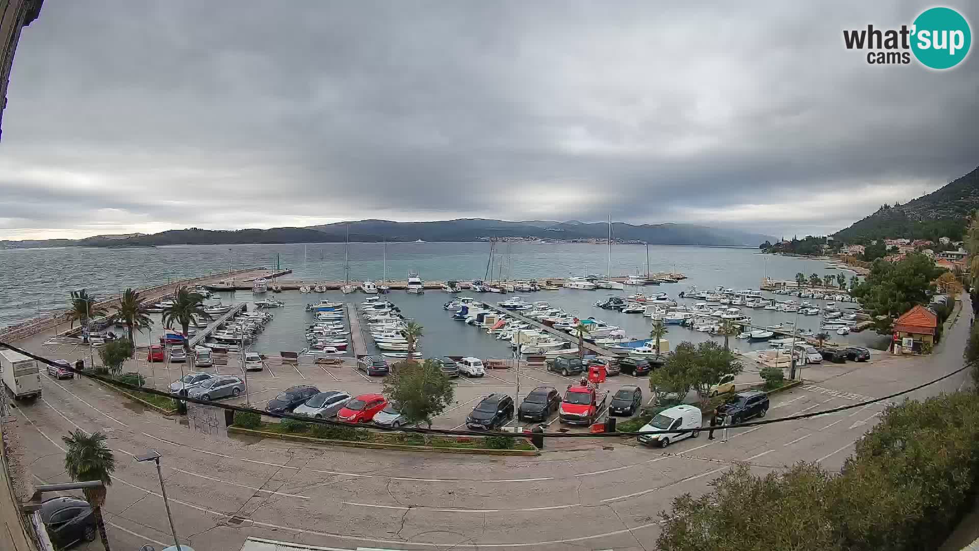 Webcam Orebić Riva – Ferry to Korčula Live