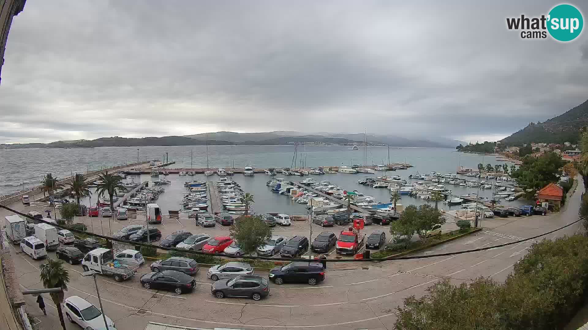 Webcam Orebić Riva – Ferry to Korčula Live
