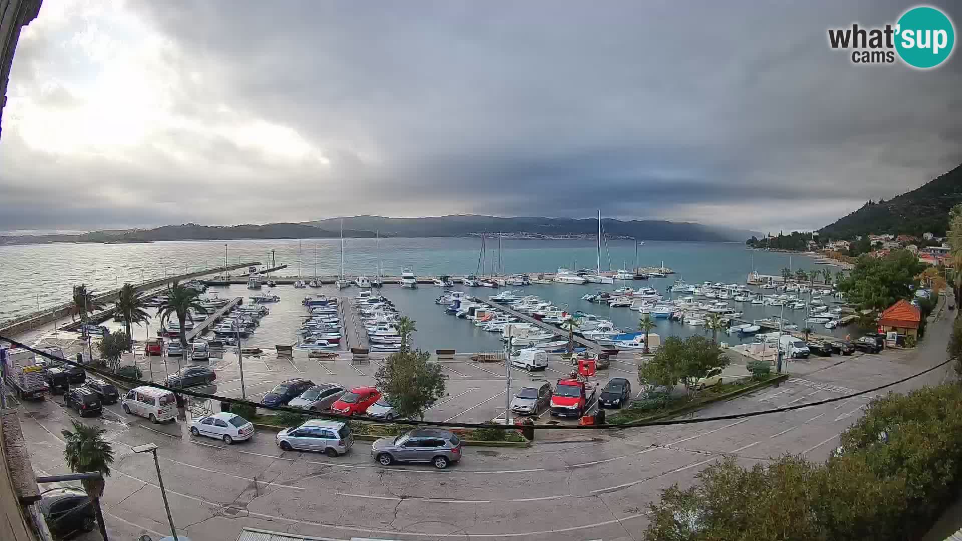 Webcam Orebić Riva – Ferry vers Korčula en direct
